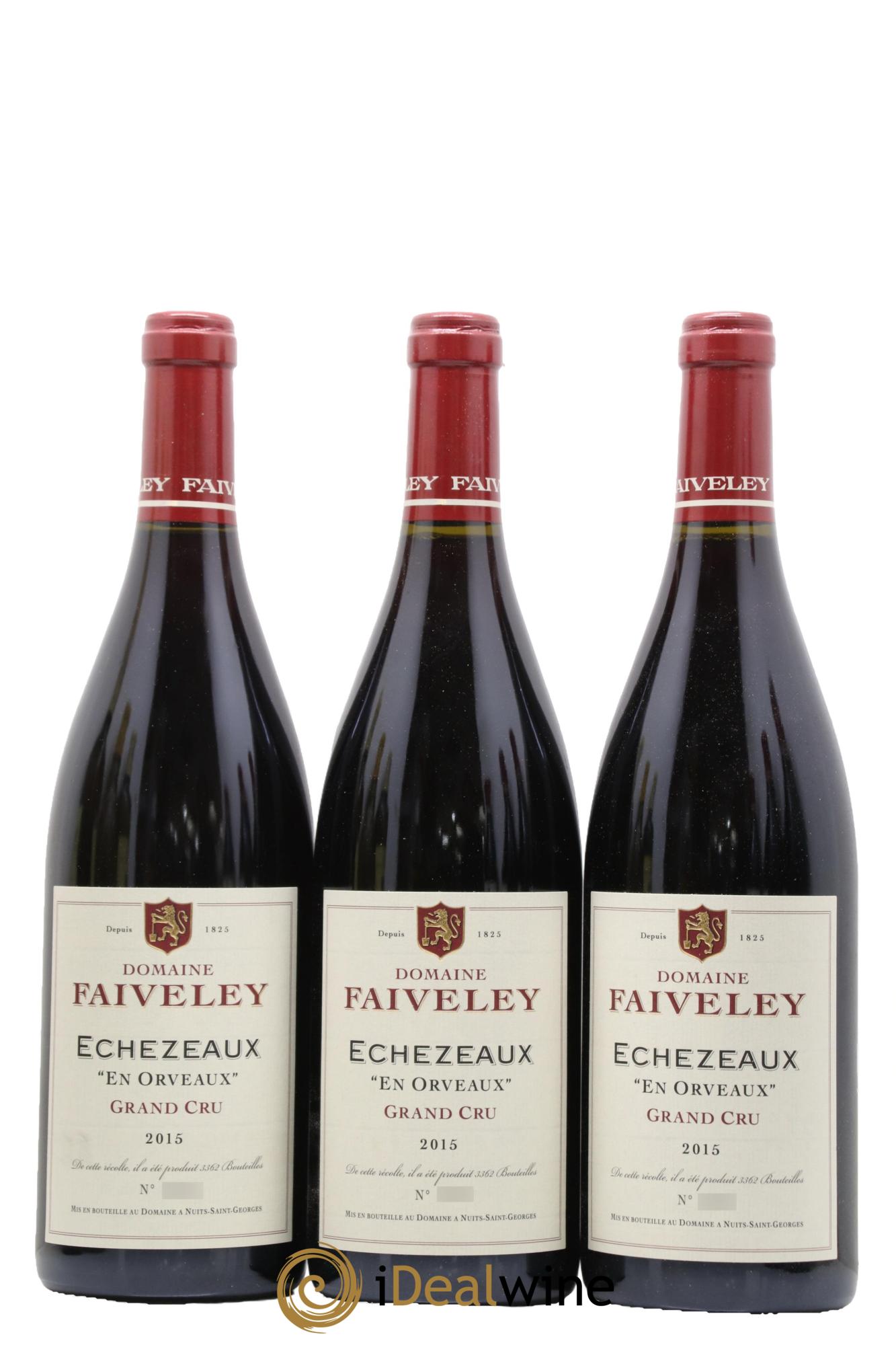Echezeaux Grand Cru En Orveaux Domaine Faiveley 2015 - Lot de 6 bouteilles - 1