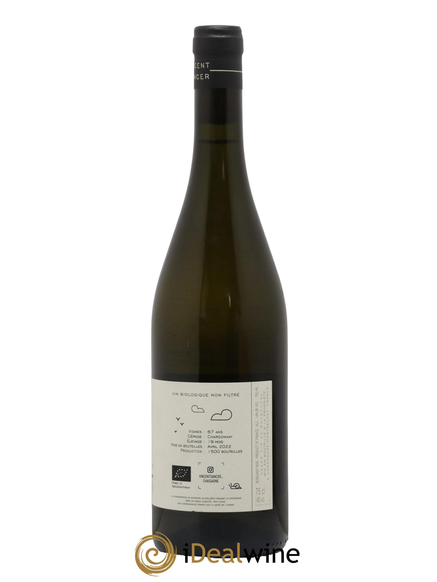Chassagne-Montrachet 1er Cru (Morgeot) Tête du Clos Vincent Dancer 2020 - Lotto di 1 bottiglia - 1
