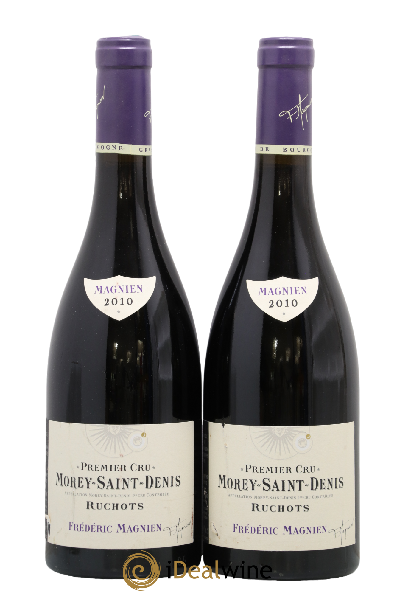 Morey-Saint-Denis 1er Cru Ruchots Frédéric Magnien 2010 - Lot de 2 bouteilles - 0
