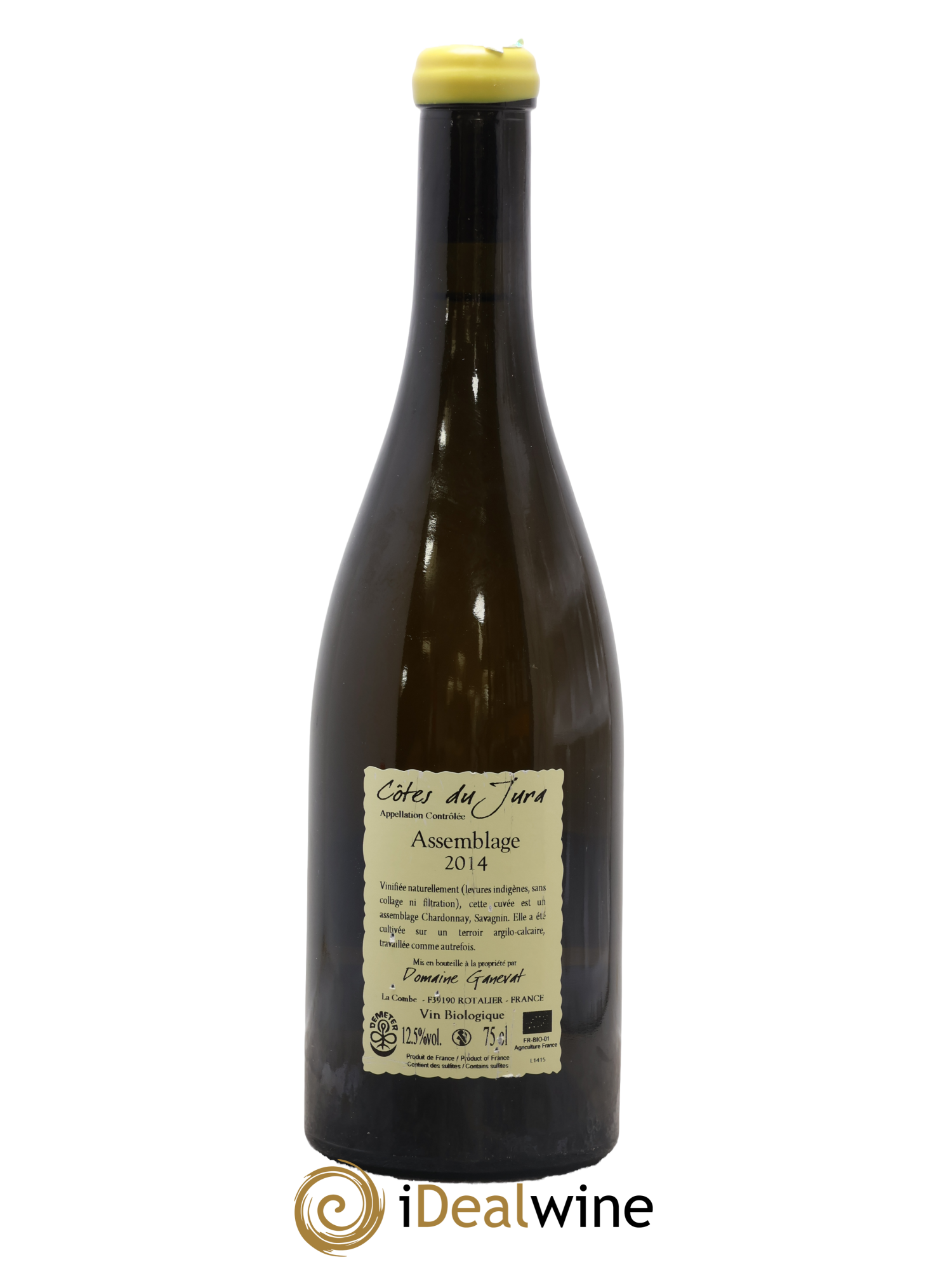 Côtes du Jura Cuvée Orégane Jean-François Ganevat (Domaine) 2014 - Lot of 1 bottle - 1