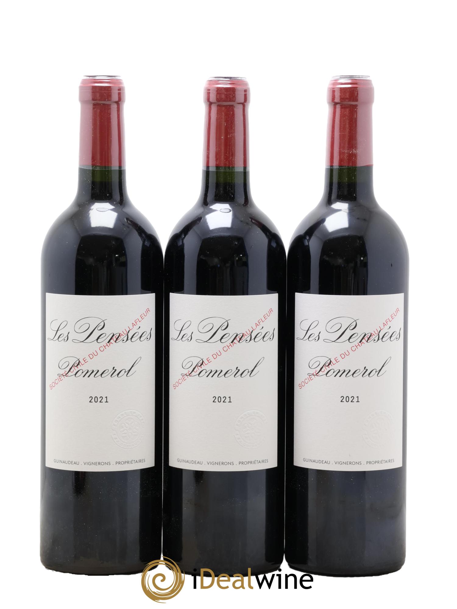 Pensées de Lafleur Second Vin 2021 - Lot de 3 bouteilles - 0