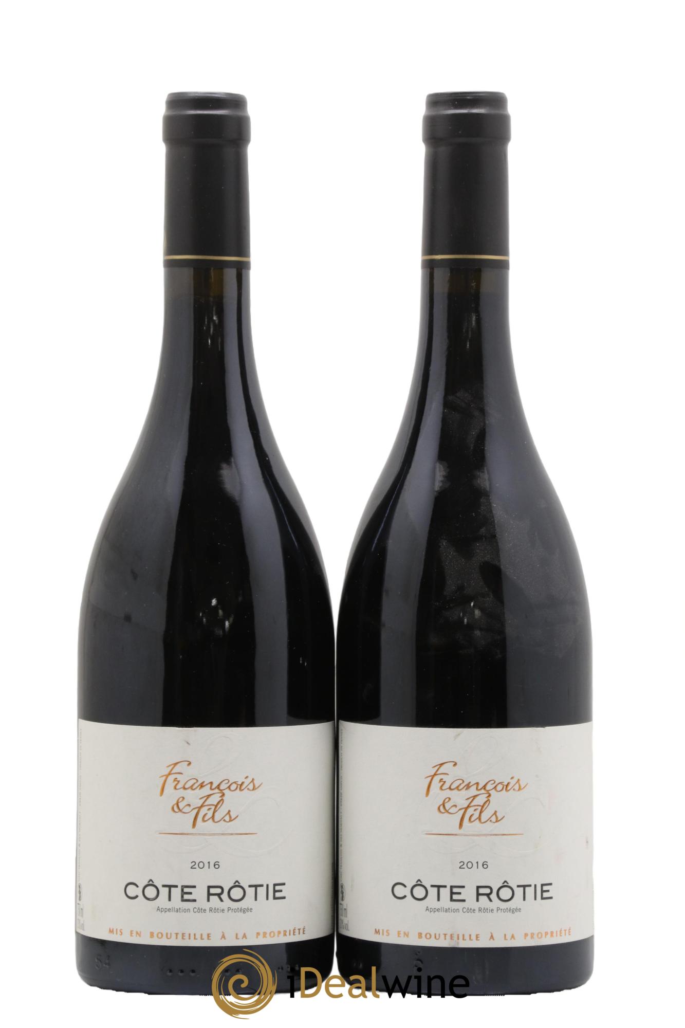 Côte-Rôtie Domaine François et Fils 2016 - Lotto di 2 bottiglie - 0