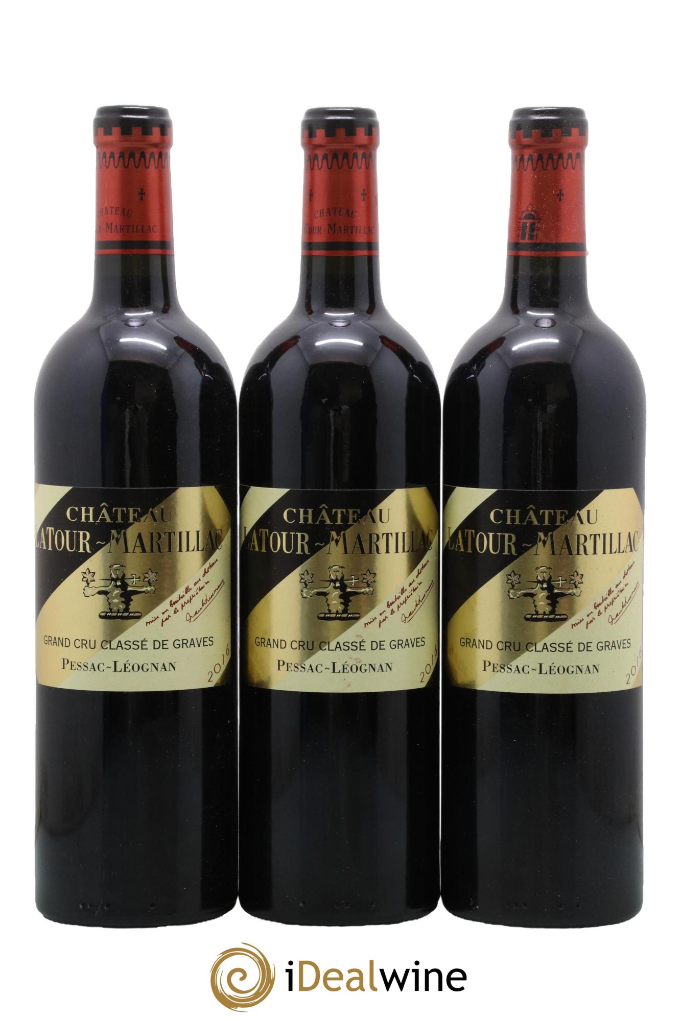 Château Latour-Martillac Cru Classé de Graves 2016 - Lot de 6 bouteilles - 2