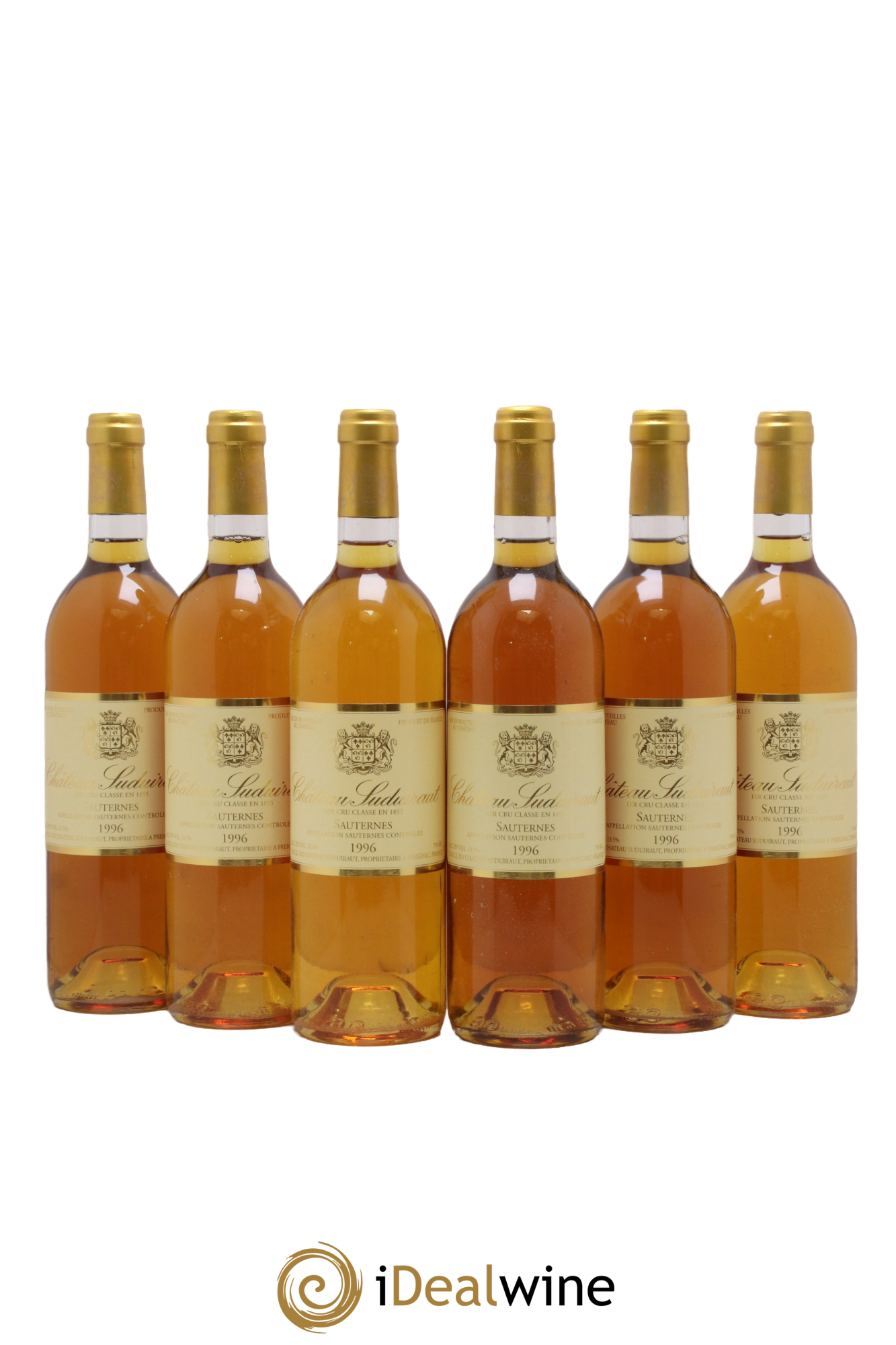 Château Suduiraut 1er Grand Cru Classé 1996 - Lotto di 6 bottiglie - 0