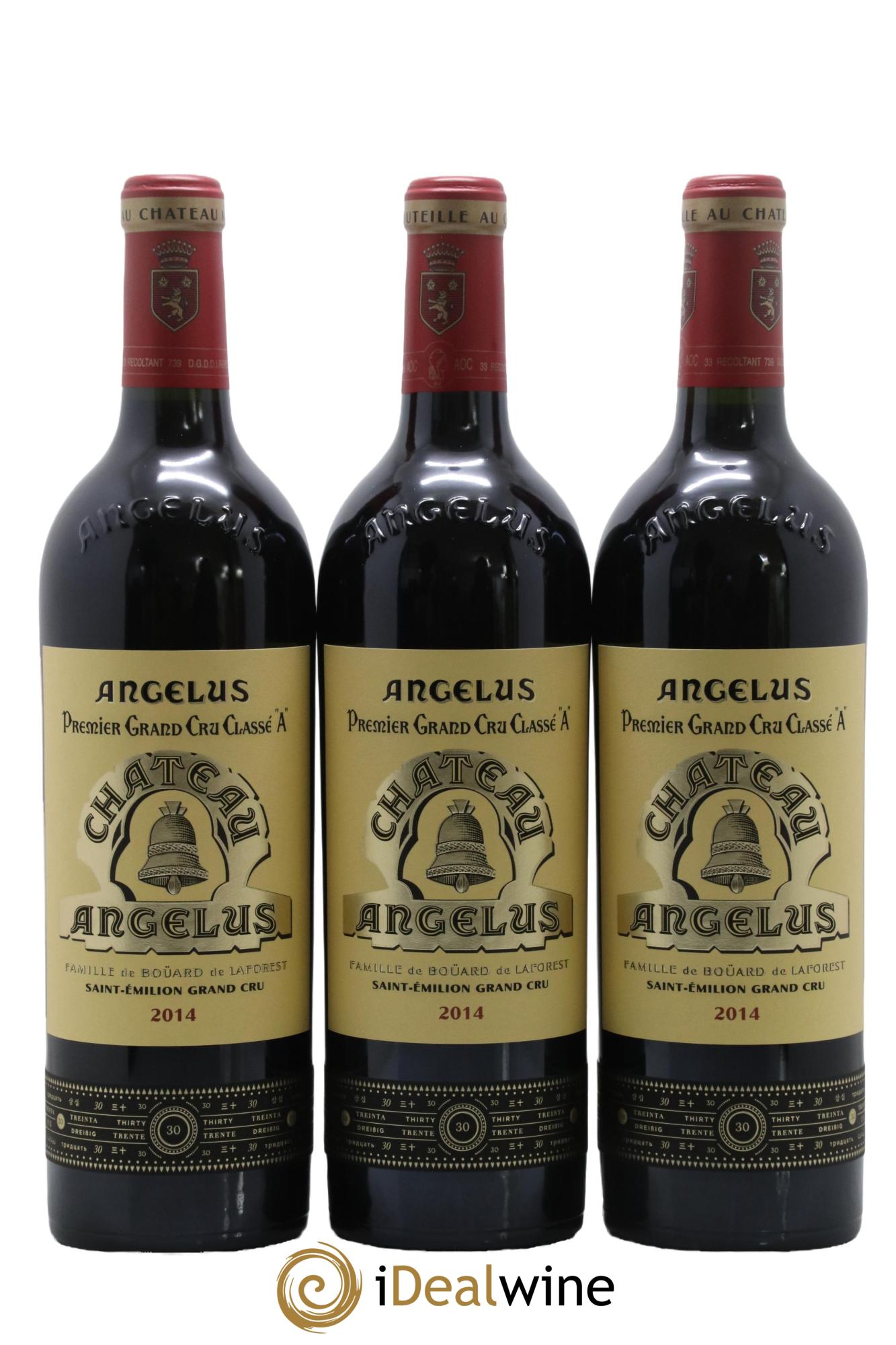 Château Angélus 1er Grand Cru Classé A 2014 - Lot de 12 bouteilles - 2