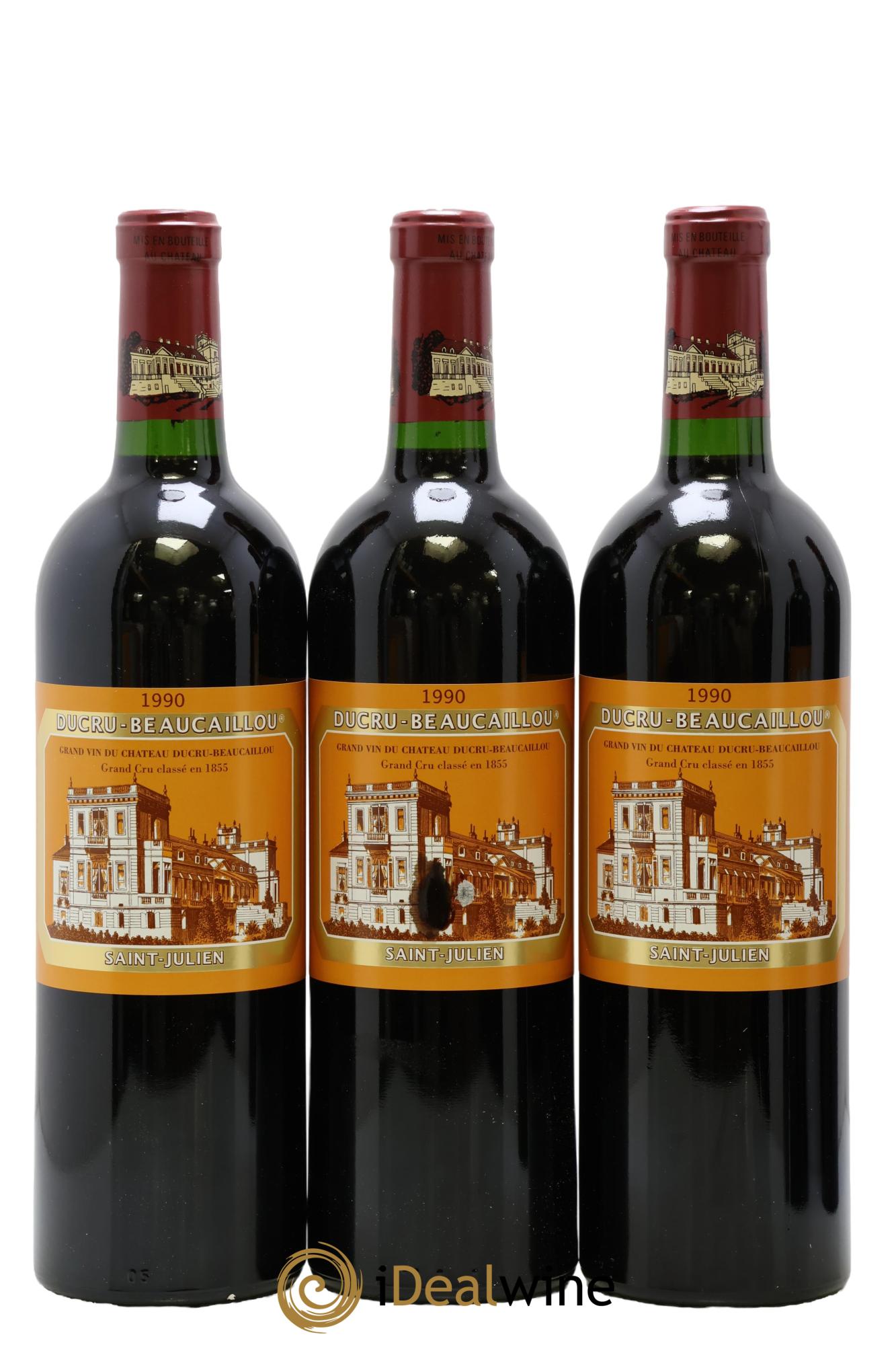 Château Ducru Beaucaillou 2ème Grand Cru Classé 1990 - Lot de 6 bouteilles - 3