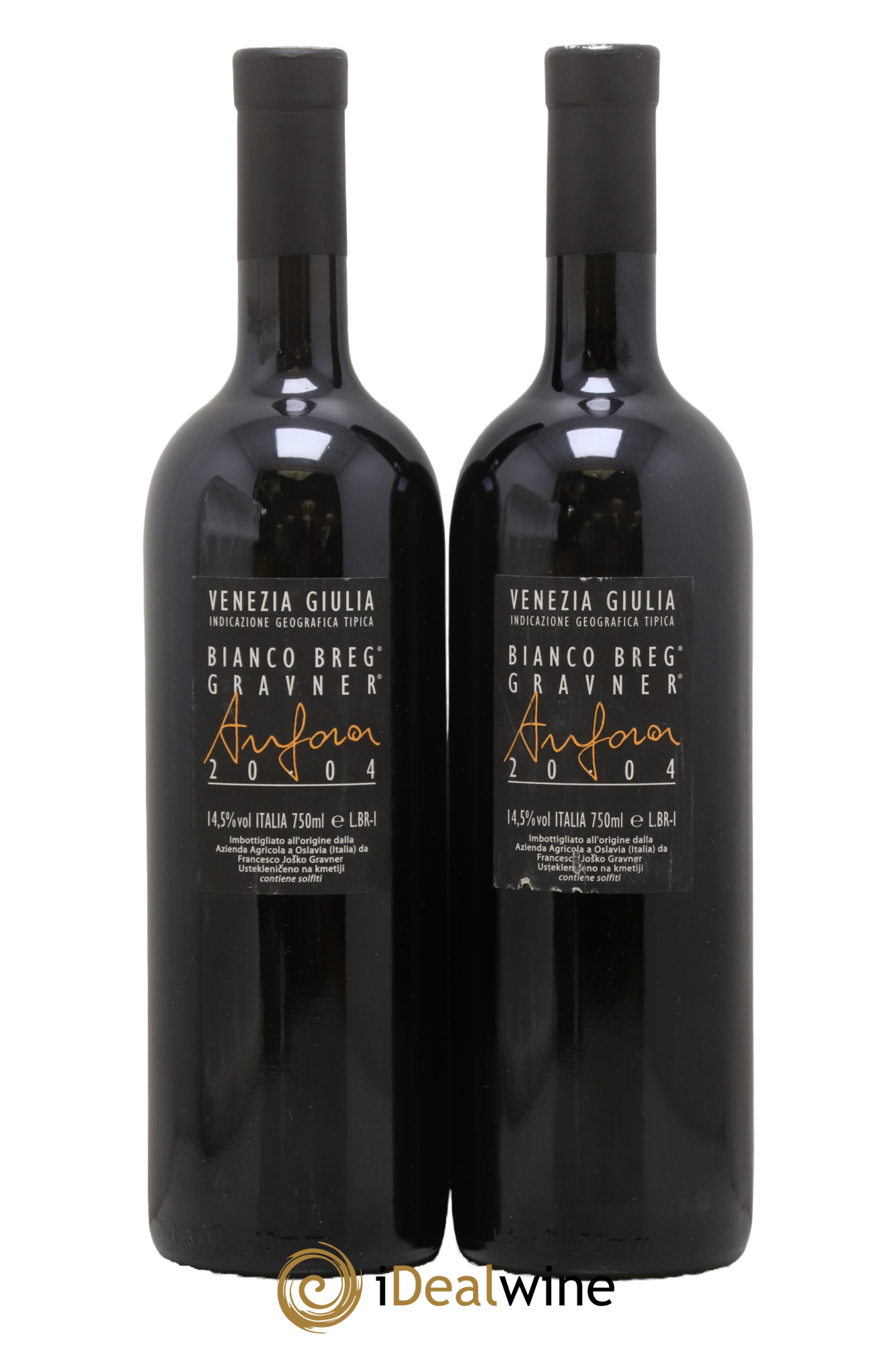 IGT Venezia Giulia Gravner Anfora 2004 - Lot de 2 bouteilles - 1
