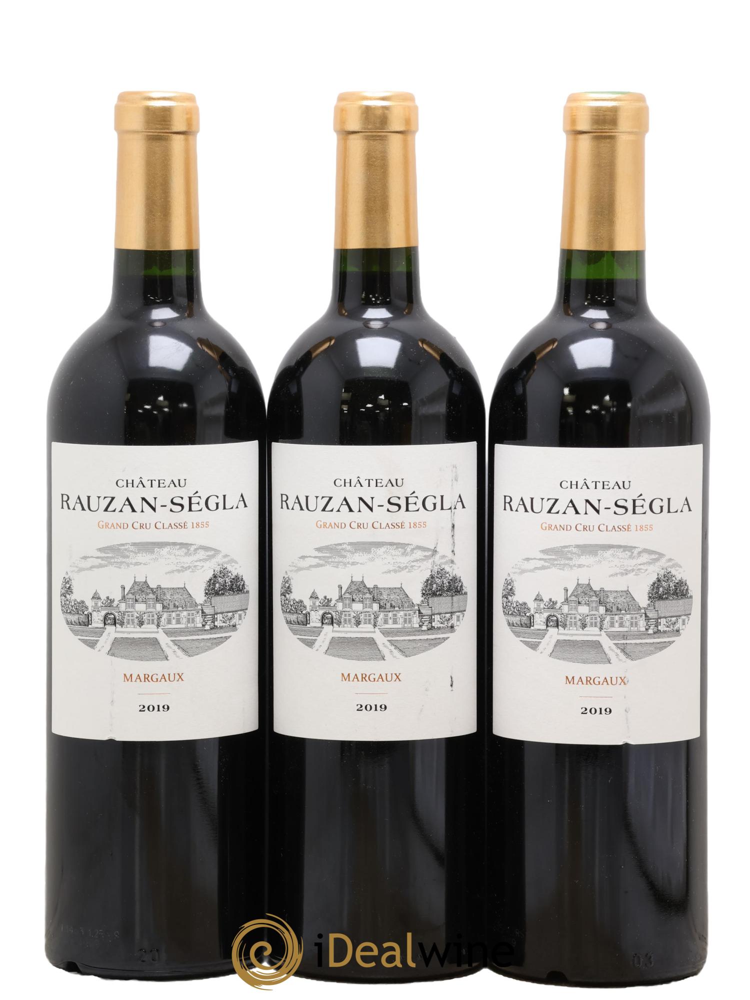 Château Rauzan Ségla Grand Cru Classé 2019 - Lot of 3 bottles - 0