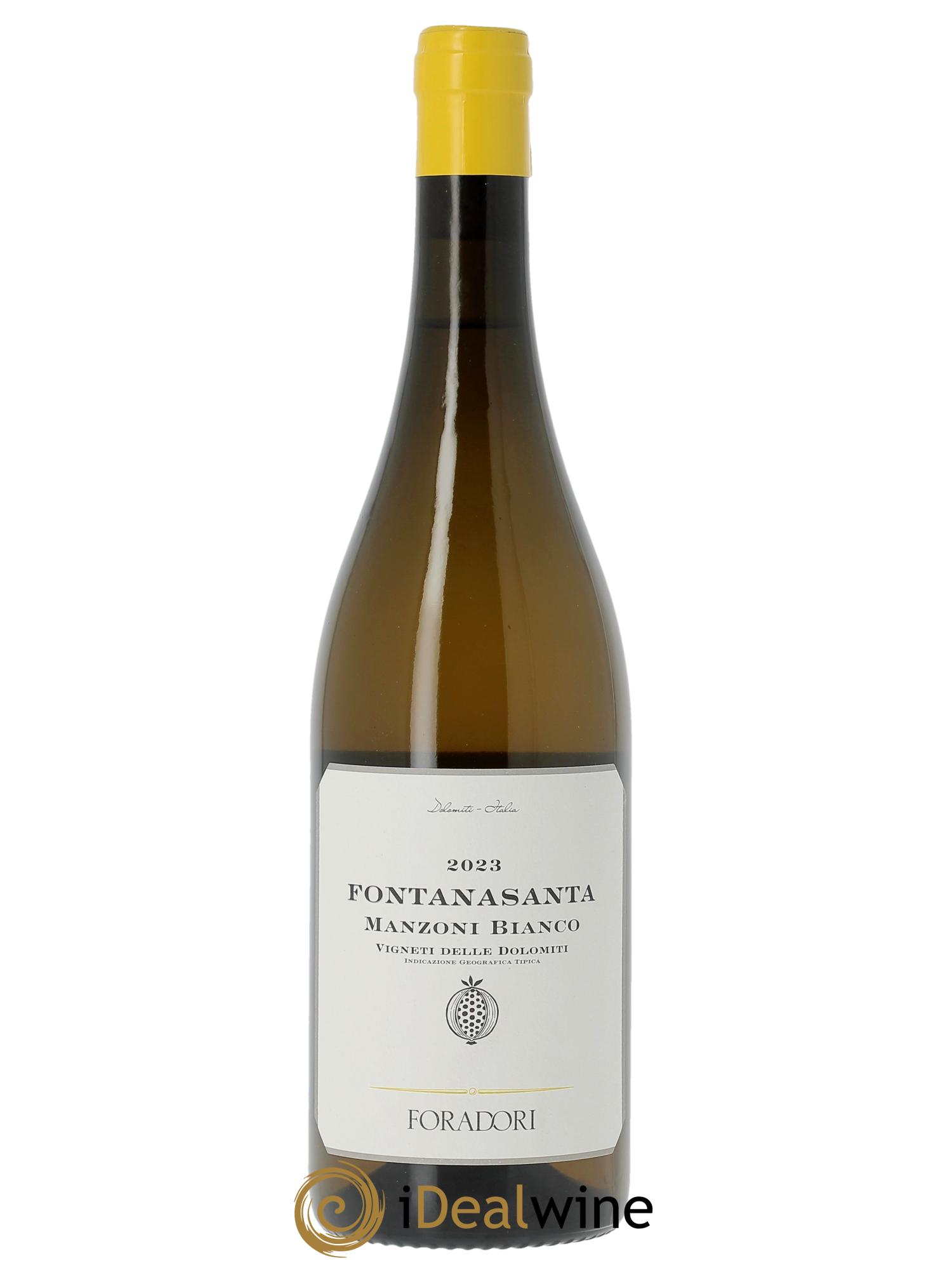 Vigneti delle Dolomiti IGT Fontanasanta Manzoni Elisabetta Foradori 2023 - Lot de 1 bouteille - 0