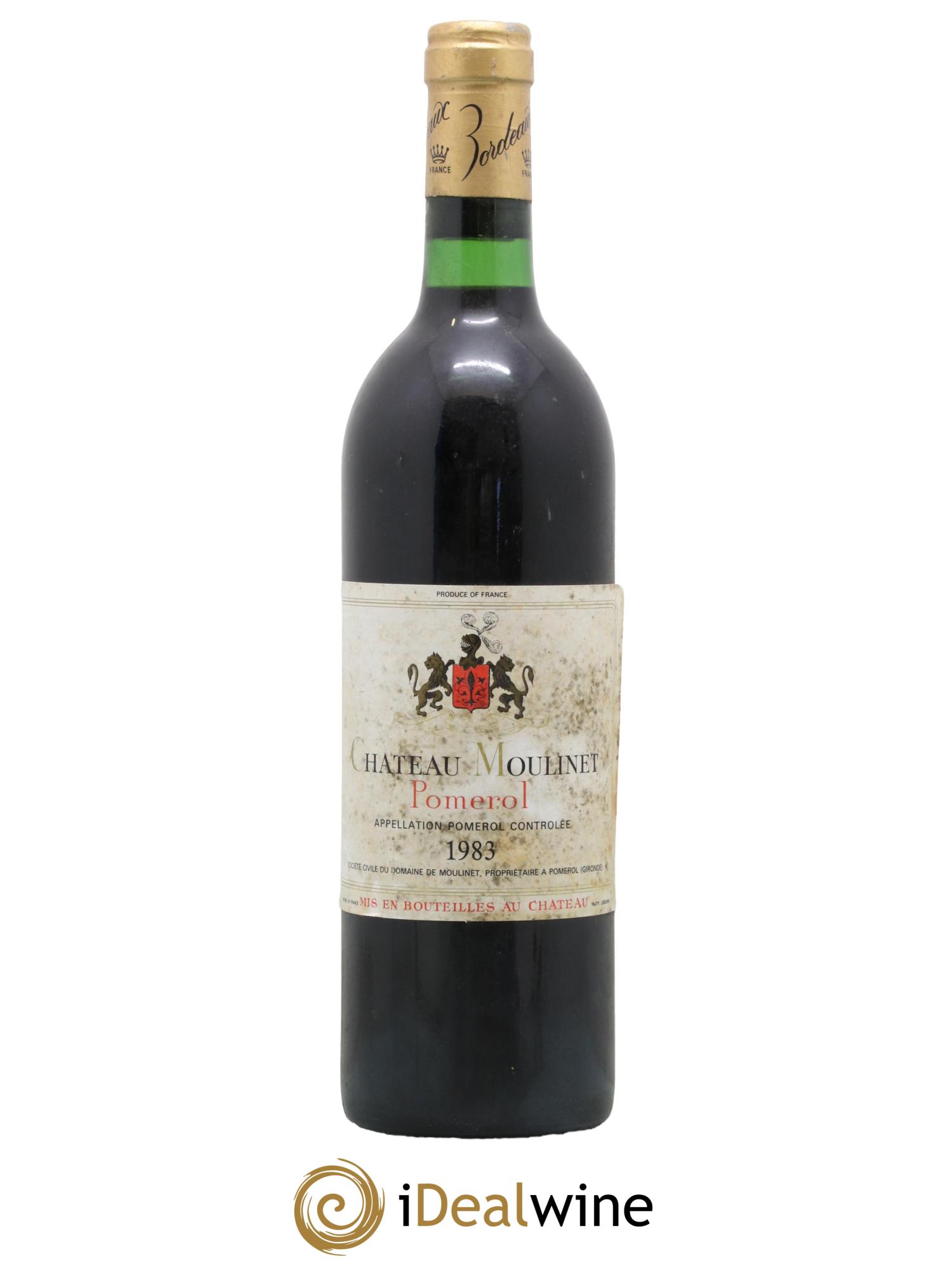Château Moulinet 1983 - Lot de 1 bouteille - 0