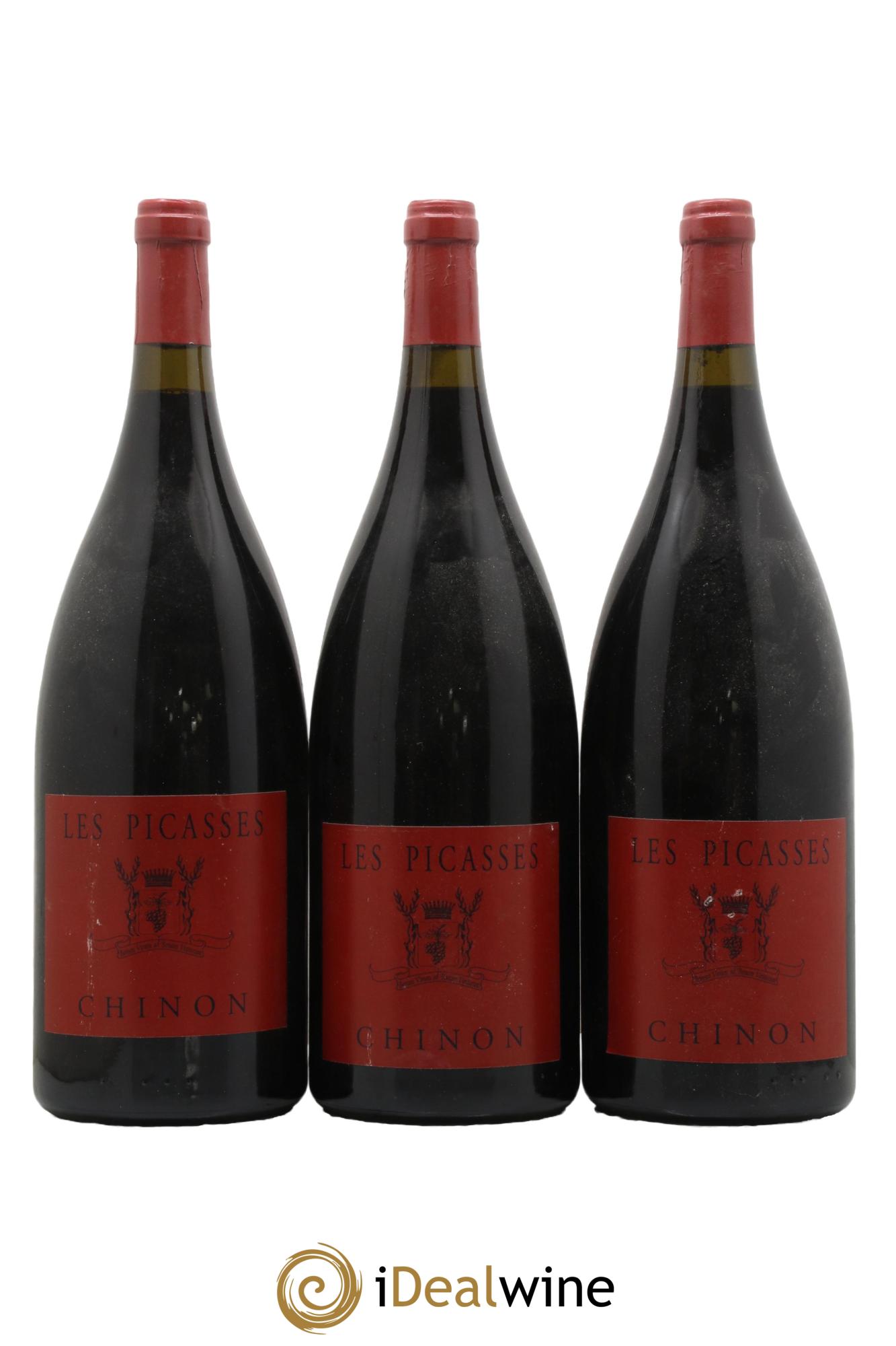 Chinon Les Picasses Domaine Bonnaventure 2005 - Lot de 3 magnums - 0