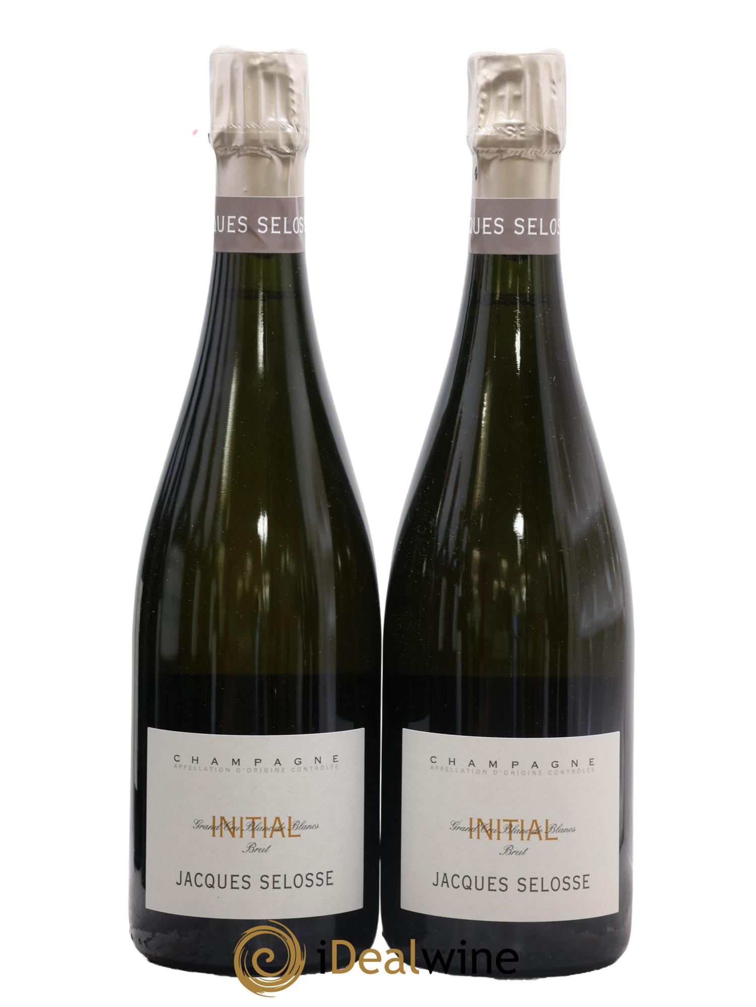Initial Brut Jacques Selosse - Lot of 2 bottles - 0