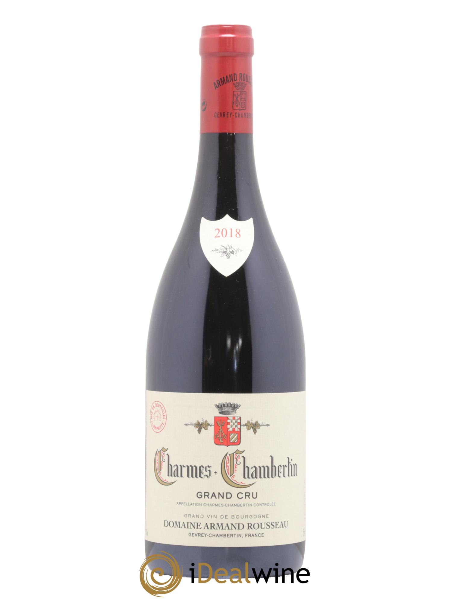 Charmes-Chambertin Grand Cru Armand Rousseau (Domaine) 2018 - Lot de 1 bouteille - 0