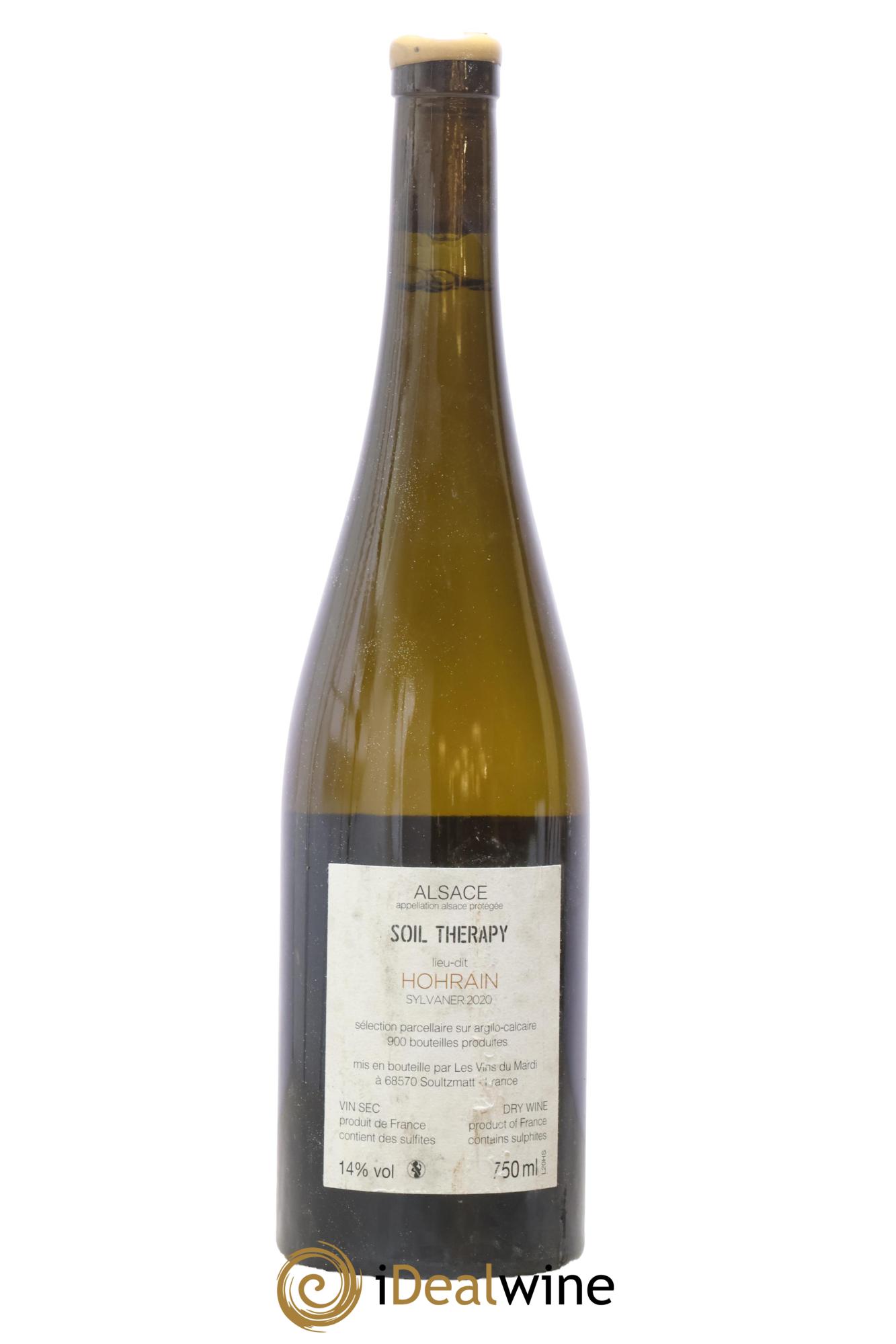 Vin de France Sylvaner Hohrin Les Vins du Mardi Soil Therapy 2020 - Posten von 1 Flasche - 1