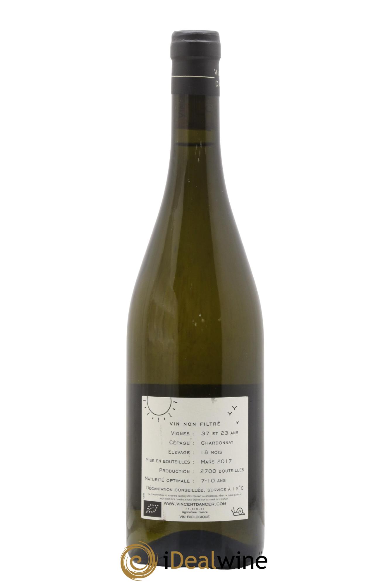 Chassagne-Montrachet 1er Cru La Romanée Vincent Dancer 2015 - Lot de 1 bouteille - 1
