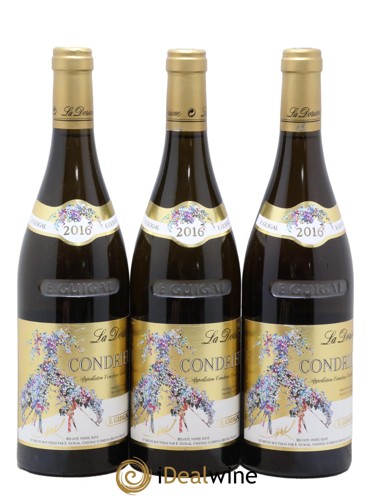 Condrieu La Doriane Guigal 2016 - Lot de 3 bouteilles - 0