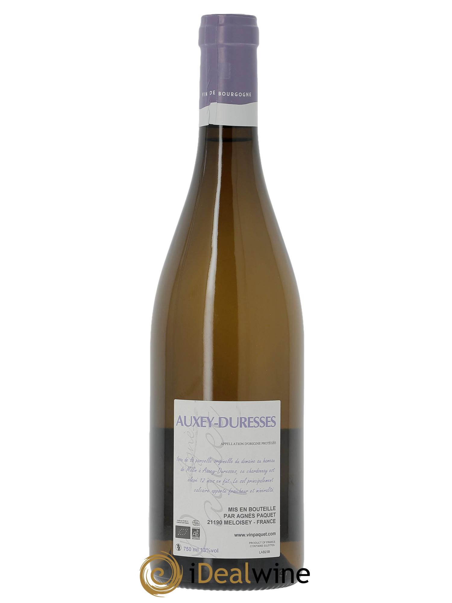 Auxey-Duresses Agnès Paquet (Domaine) 2023 - Posten von 1 Flasche - 1