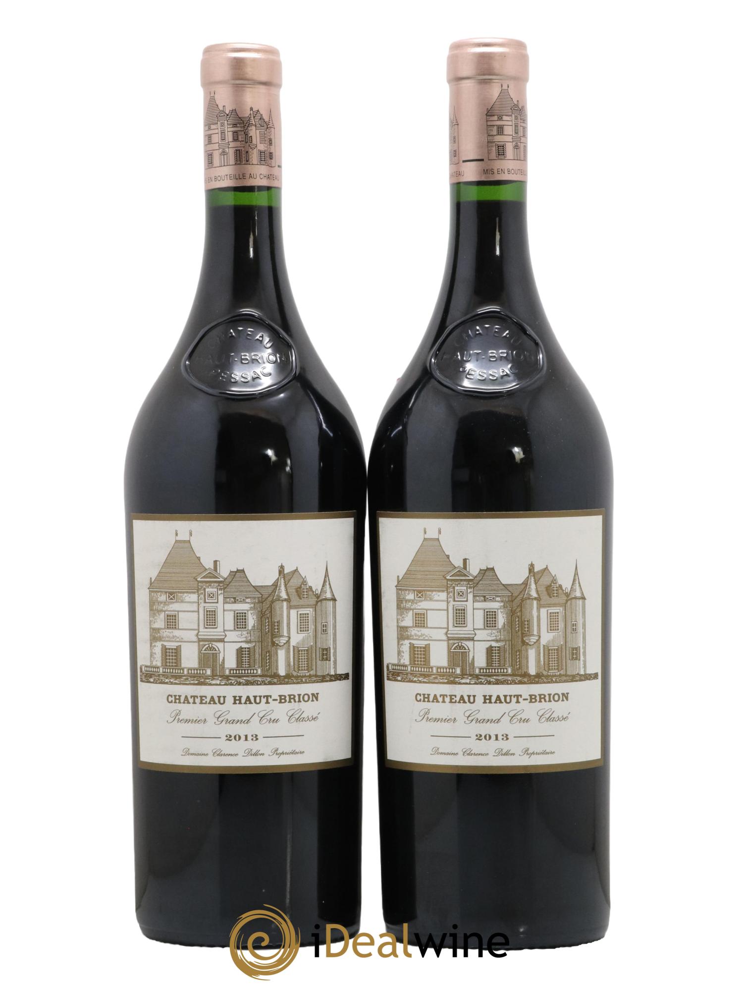 Château Haut Brion 1er Grand Cru Classé 2013 - Lot de 2 magnums - 0