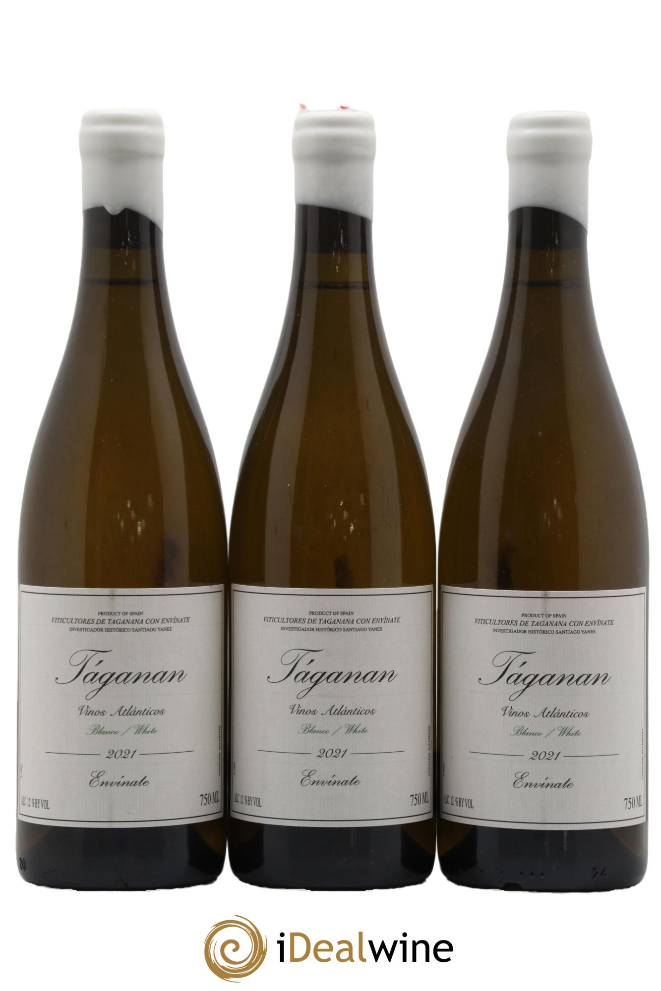Vinos Atlántico Táganan Blanco Envinate 2021 - Lotto di 3 bottiglie - 0