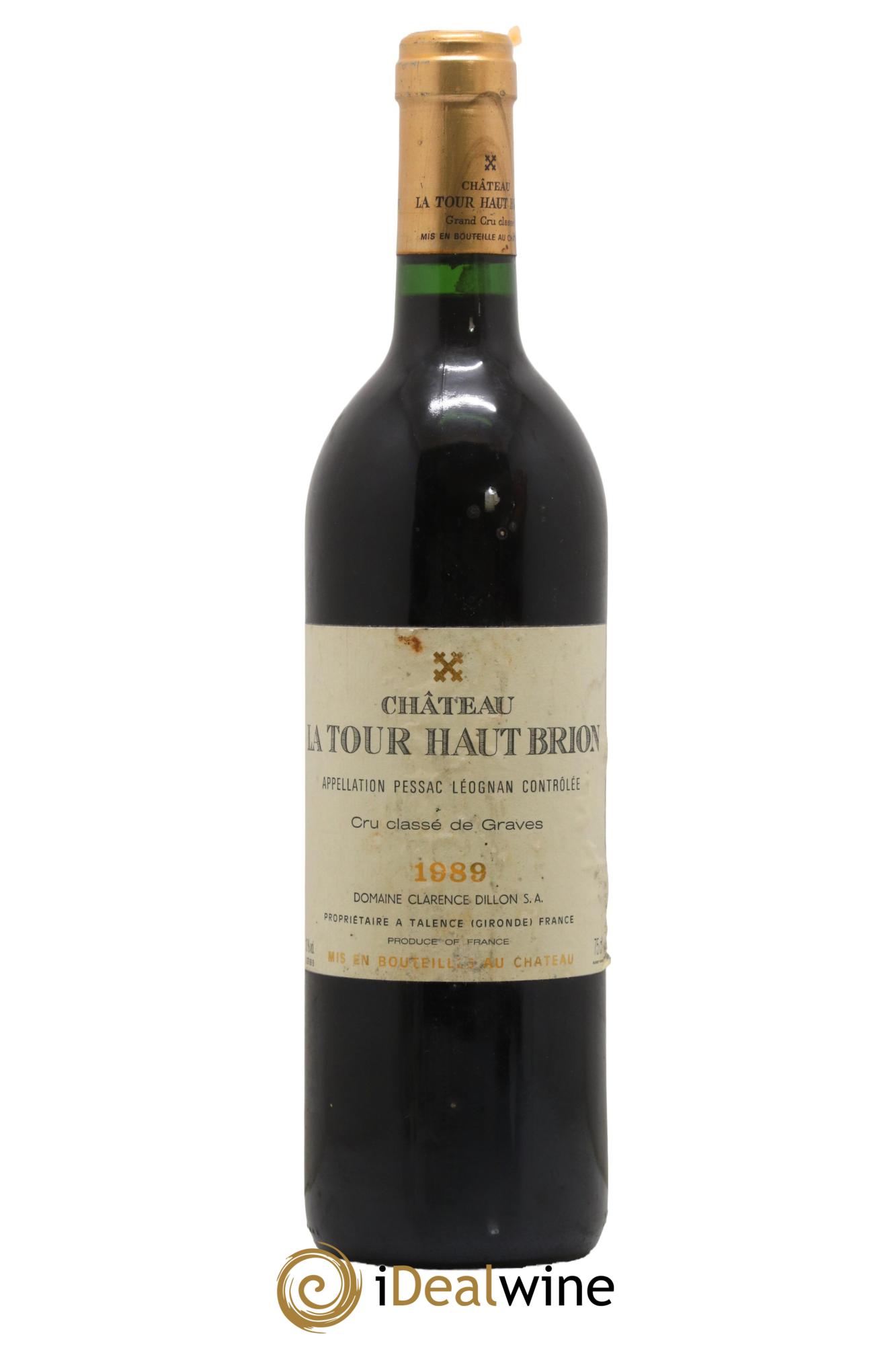 Château la Tour Haut-Brion Cru Classé de Graves 1989 - Lot de 1 bouteille - 0