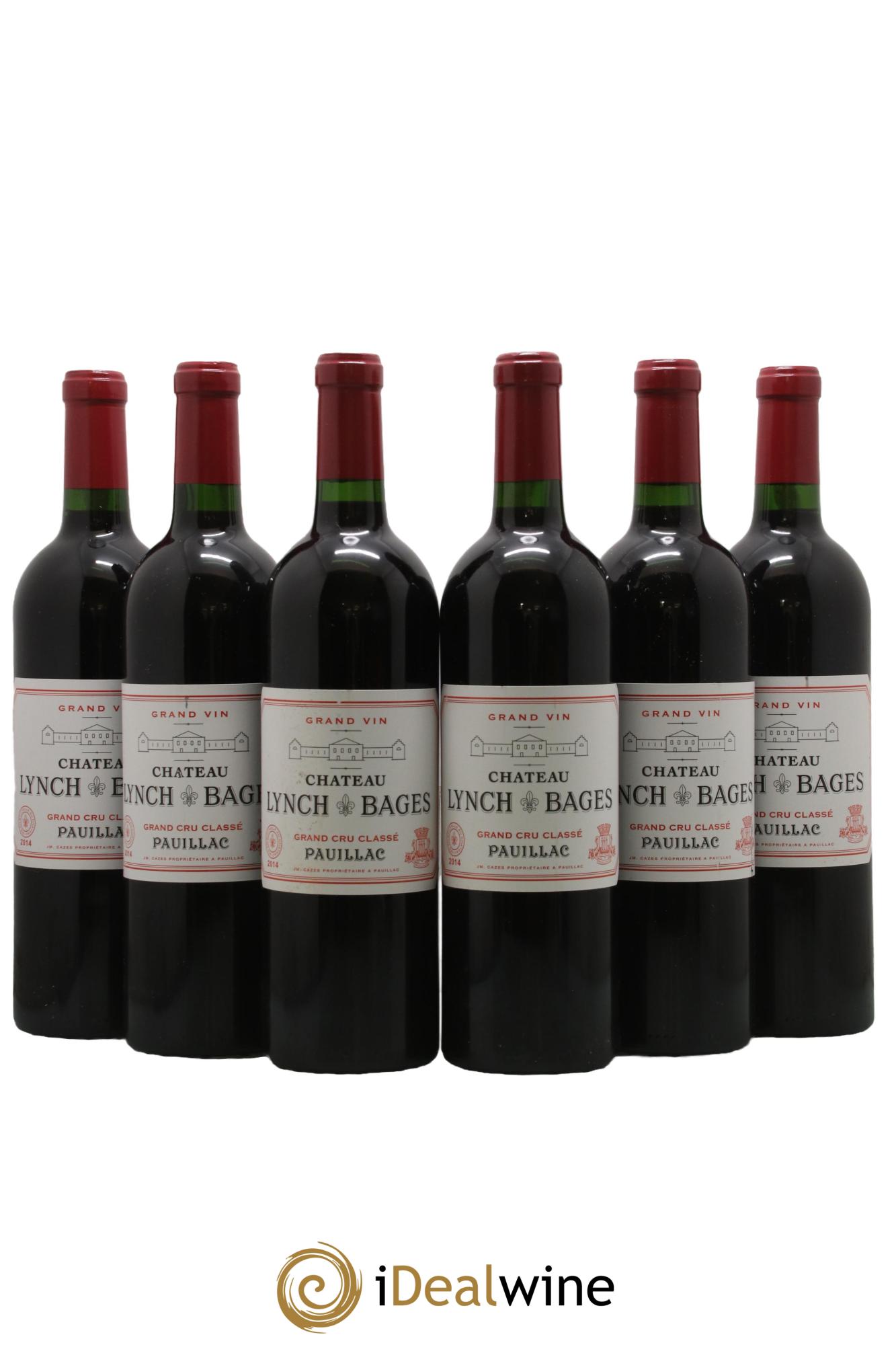 Château Lynch Bages 5ème Grand Cru Classé 2014 - Lot of 6 bottles - 0