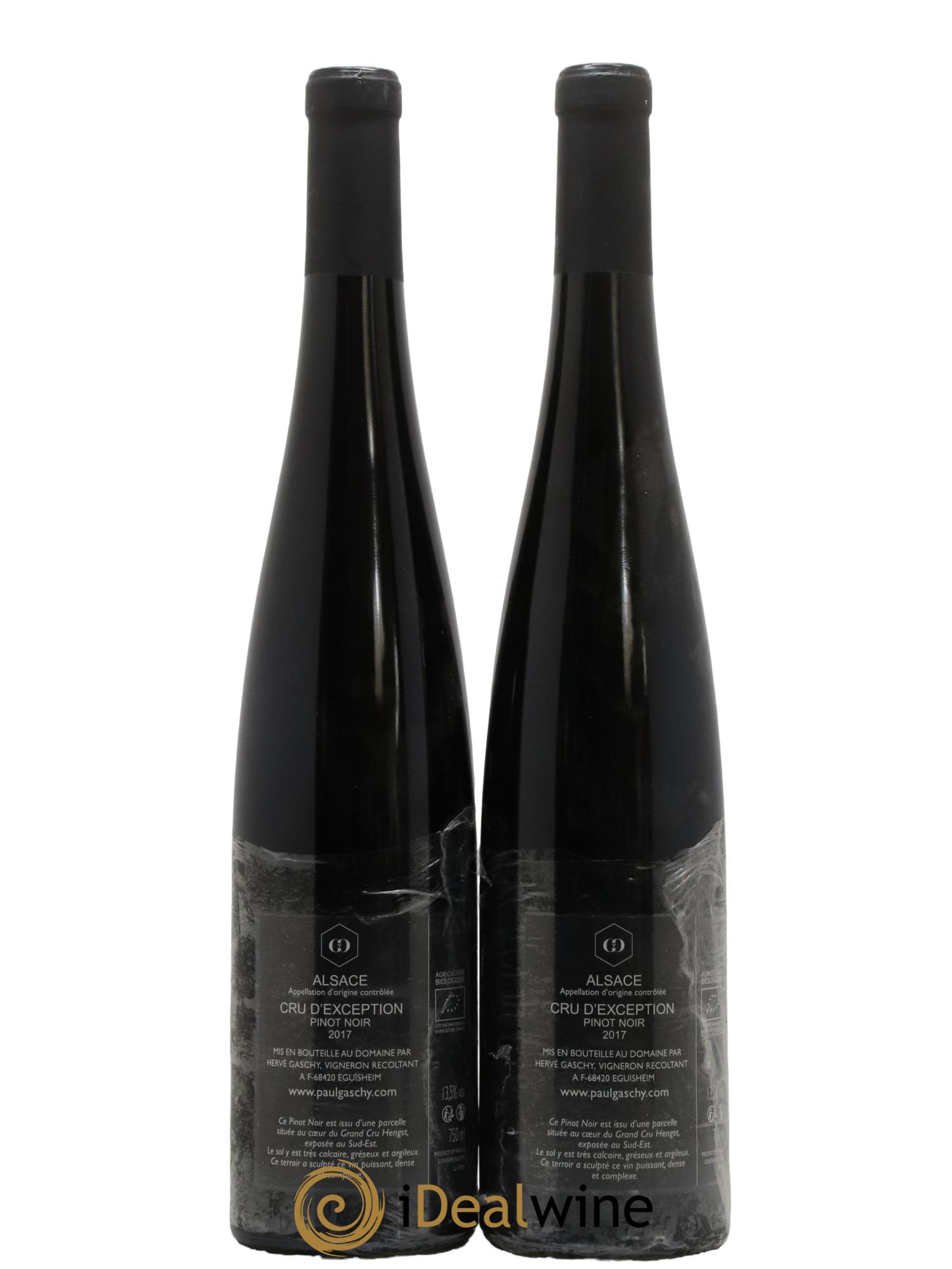 Alsace Pinot Noir Paul Gaschy 2017 - Lot de 2 bouteilles - 1