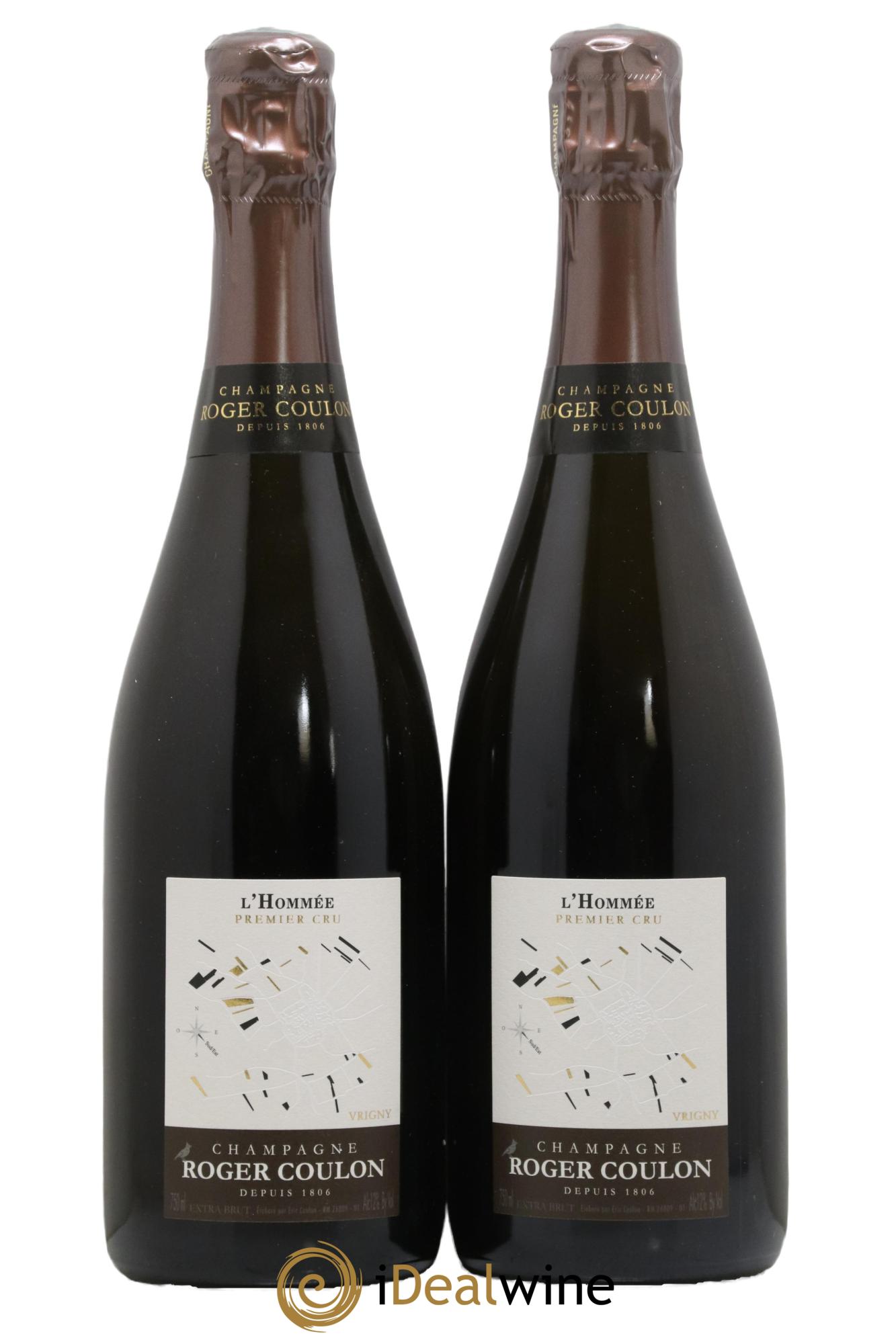 L'Hommée 1er Cru Extra-Brut Roger Coulon - Lot de 2 bouteilles - 0