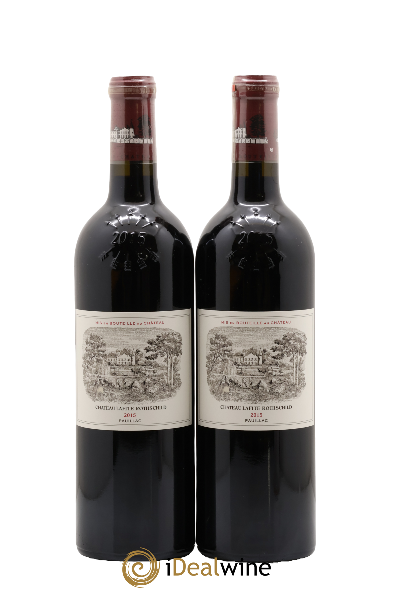 Château Lafite Rothschild 1er Grand Cru Classé 2015 - Lot de 2 bouteilles - 0