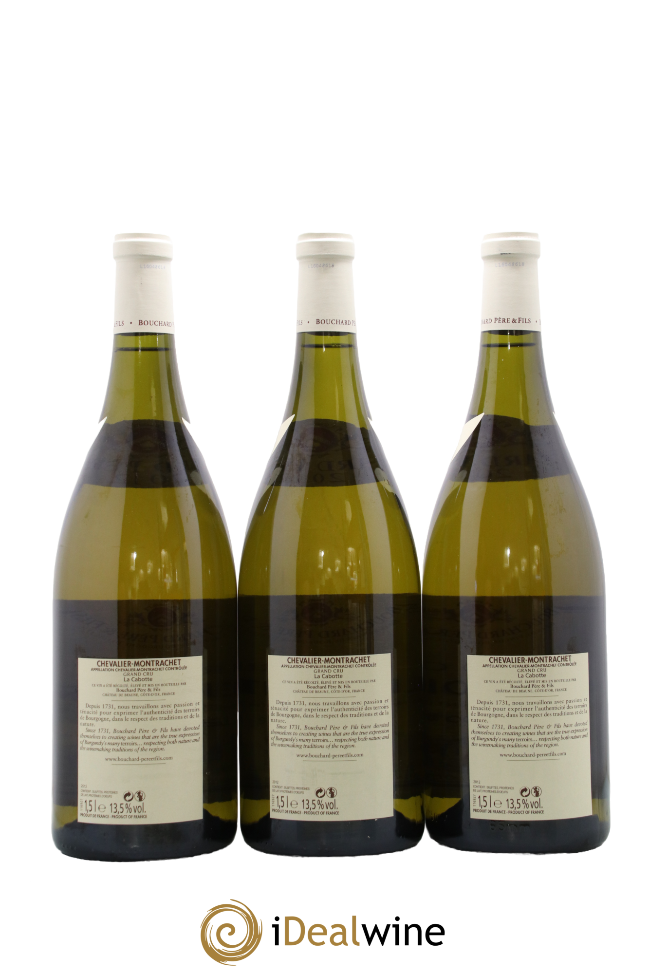 Chevalier-Montrachet Grand Cru La Cabotte Bouchard Père & Fils 2012 - Lot de 6 magnums - 2