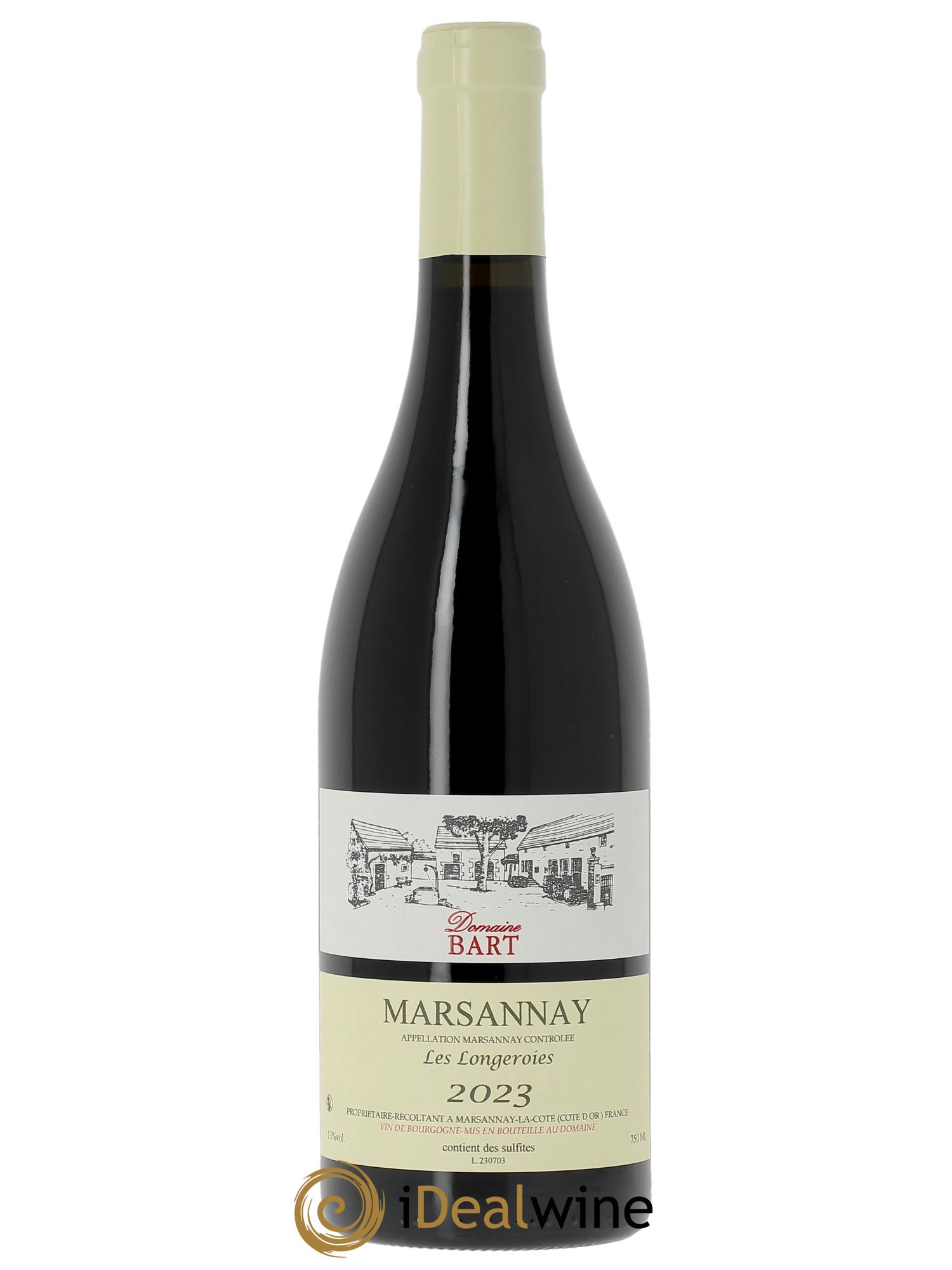 Marsannay Les Longeroies Bart (Domaine) 2023 - Lot de 1 bouteille - 0