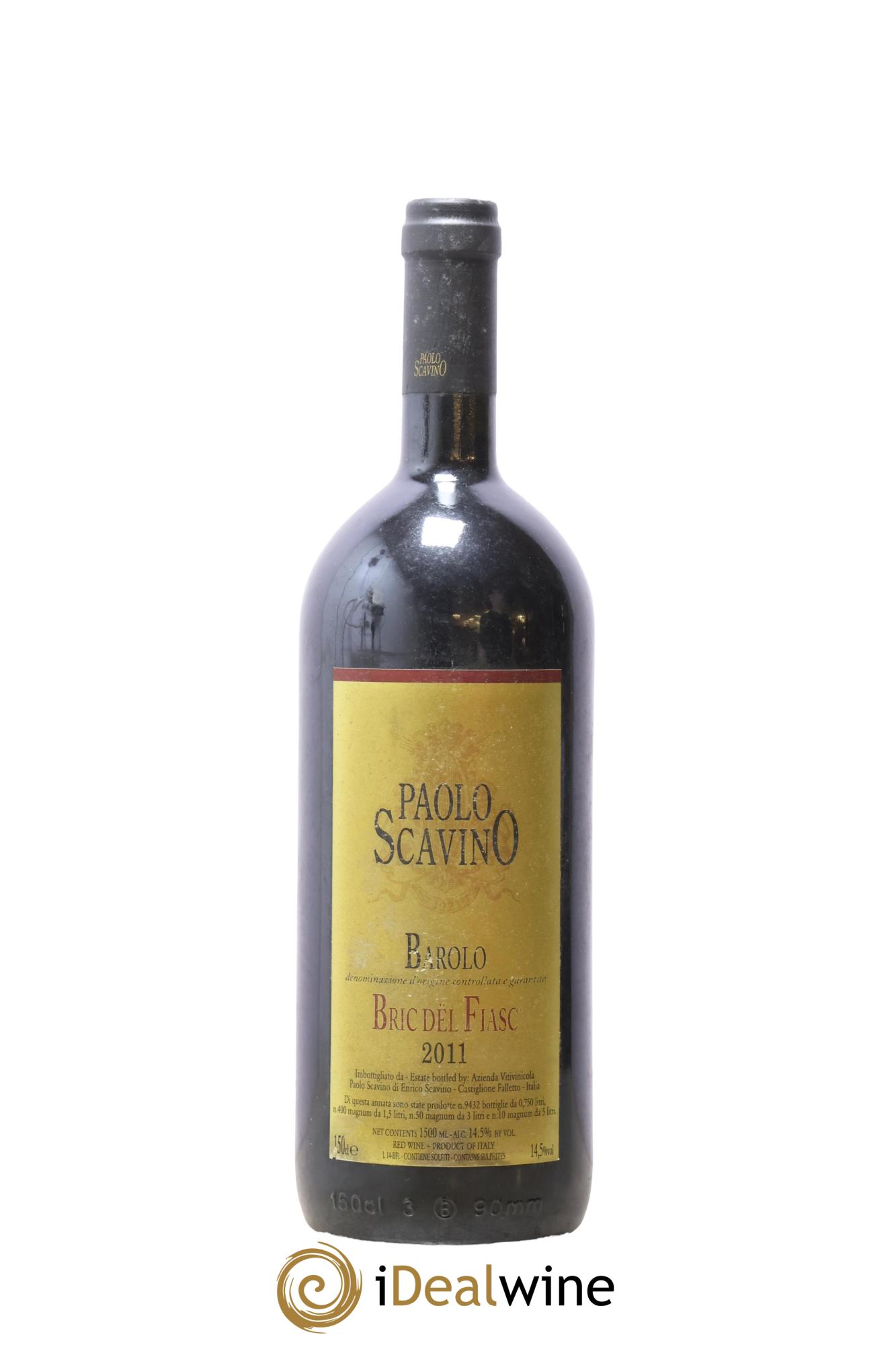 Barolo DOCG Bric del Fiasc Paolo Scavino 2011 - Lot de 1 magnum - 1