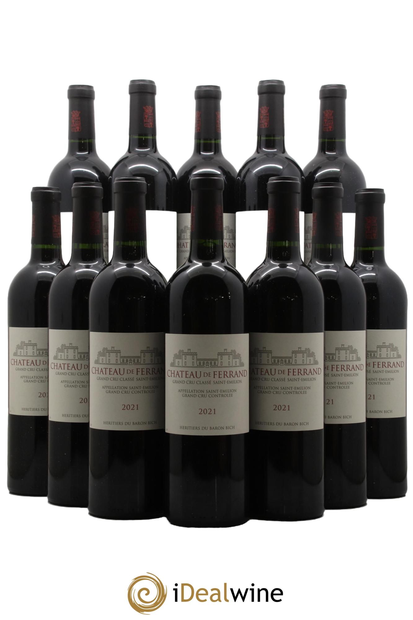 Château de Ferrand Grand Cru Classé 2021 - Lot de 12 bouteilles - 0