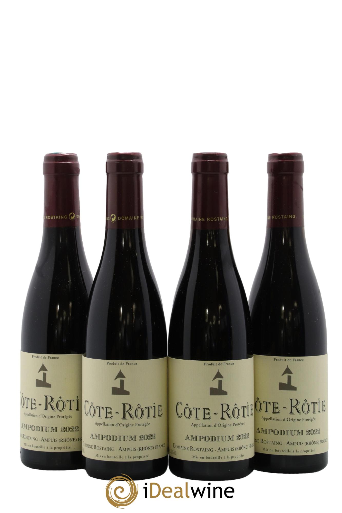 Côte-Rôtie Ampodium René Rostaing 2022 - Posten von 4 Demi-Flaschen - 0