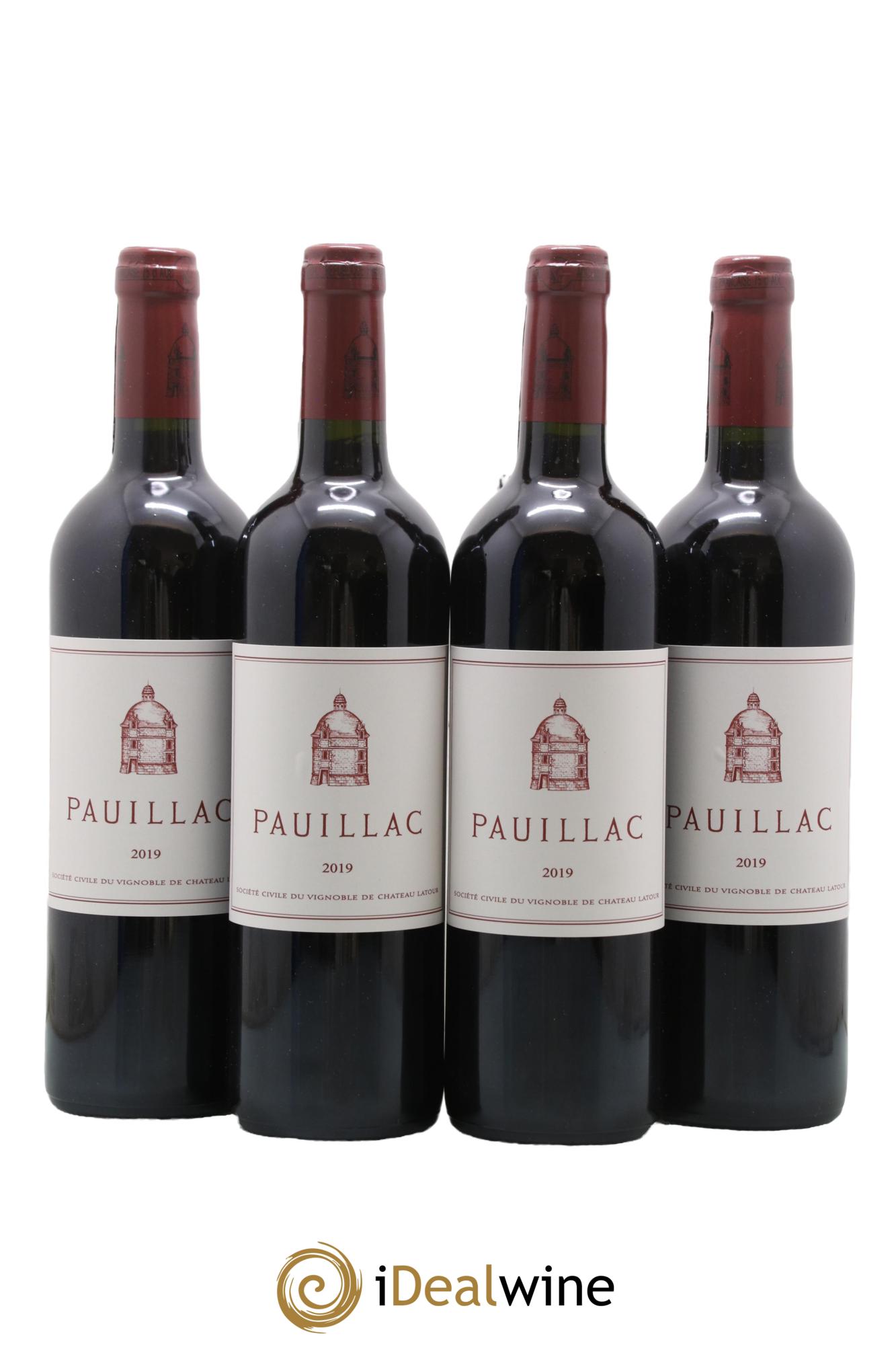 Pauillac de Château Latour 2019 - Lot of 4 bottles - 0