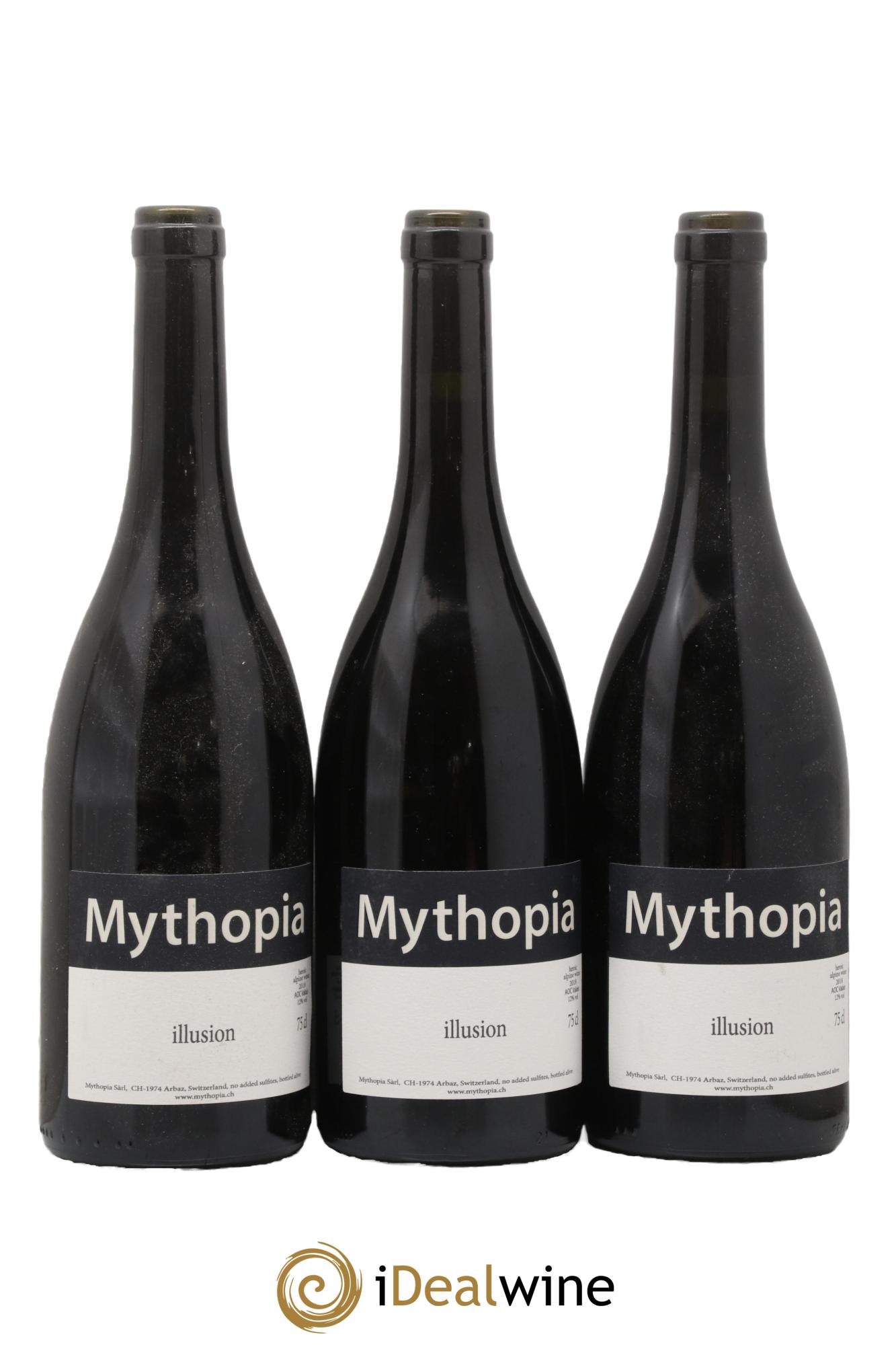 Valais Illusion Mythopia 2018 - Lot de 3 bouteilles - 0