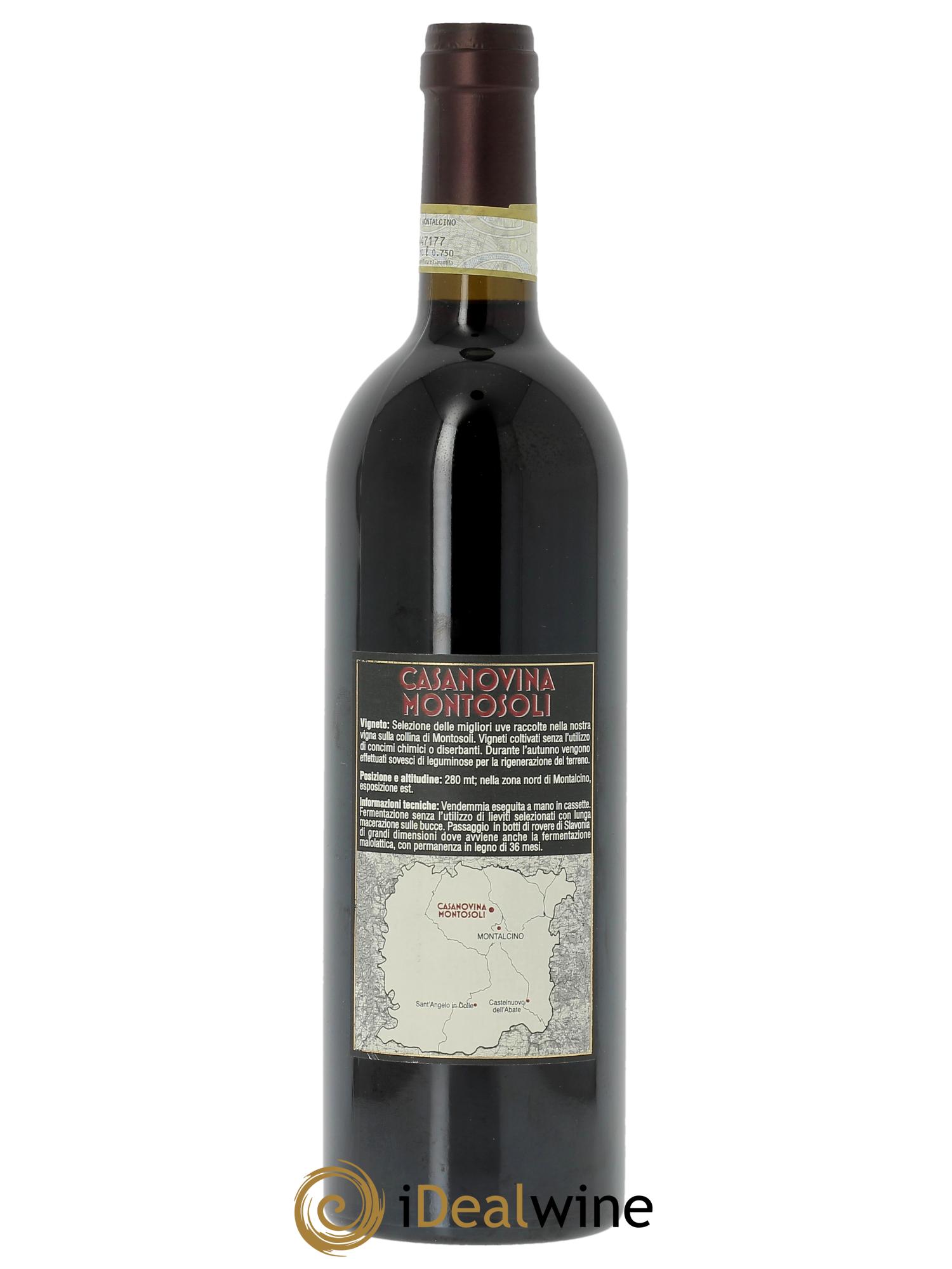 Brunello di Montalcino DOCG Le Ragnaie Casanovina Montosoli  2018 - Lotto di 1 bottiglia - 1
