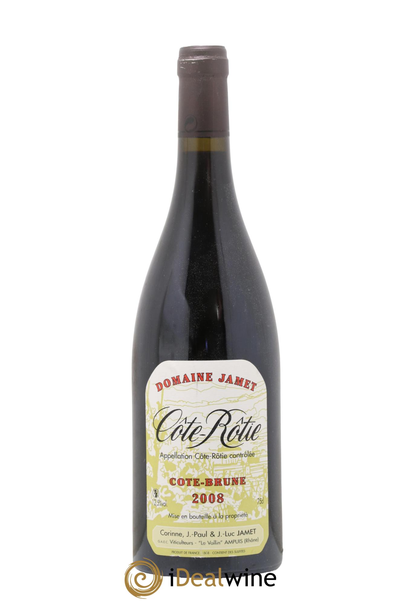 Côte-Rôtie Côte Brune Jamet (Domaine) 2008 - Lotto di 1 bottiglia - 0