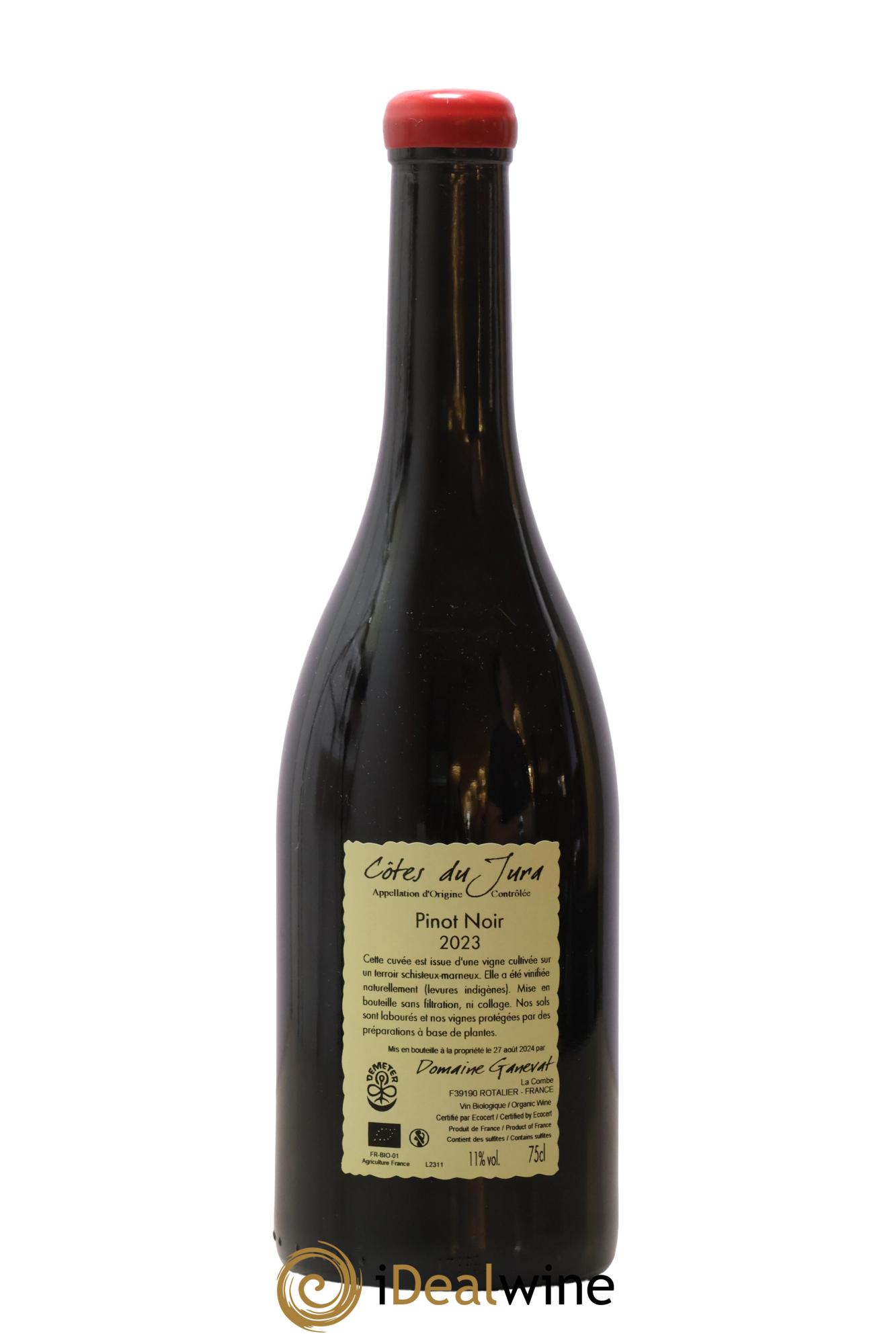 Côtes du Jura Pinot Noir En Billat Jean-François Ganevat (Domaine) 2023 - Lot de 1 bouteille - 1
