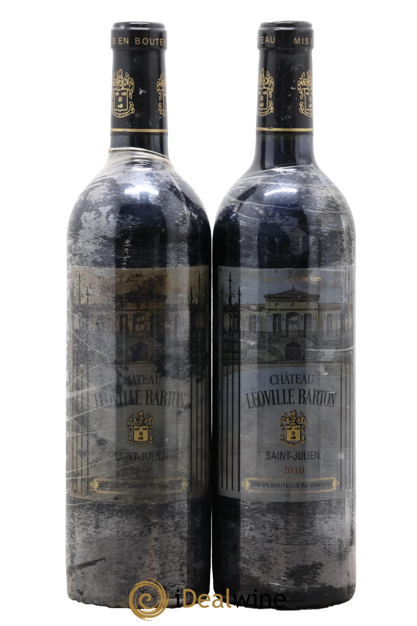 Château Léoville Barton 2ème Grand Cru Classé 2010 - Lot de 2 bouteilles - 0