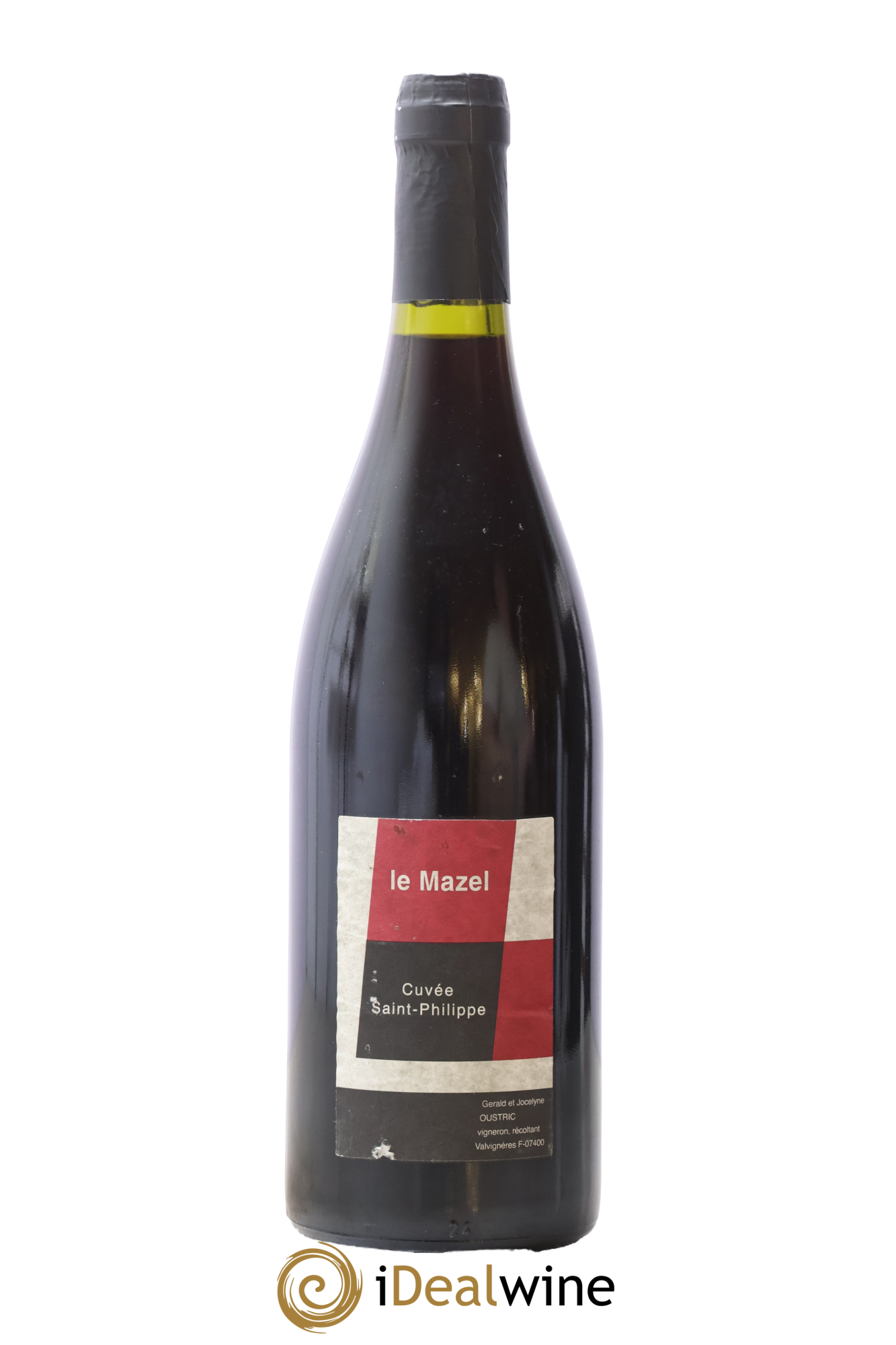 Vin de France Le Mazel Cuvée Saint-Philippe Gerald & Jocelyne Oustric 2012 - Lot de 1 bouteille - 0