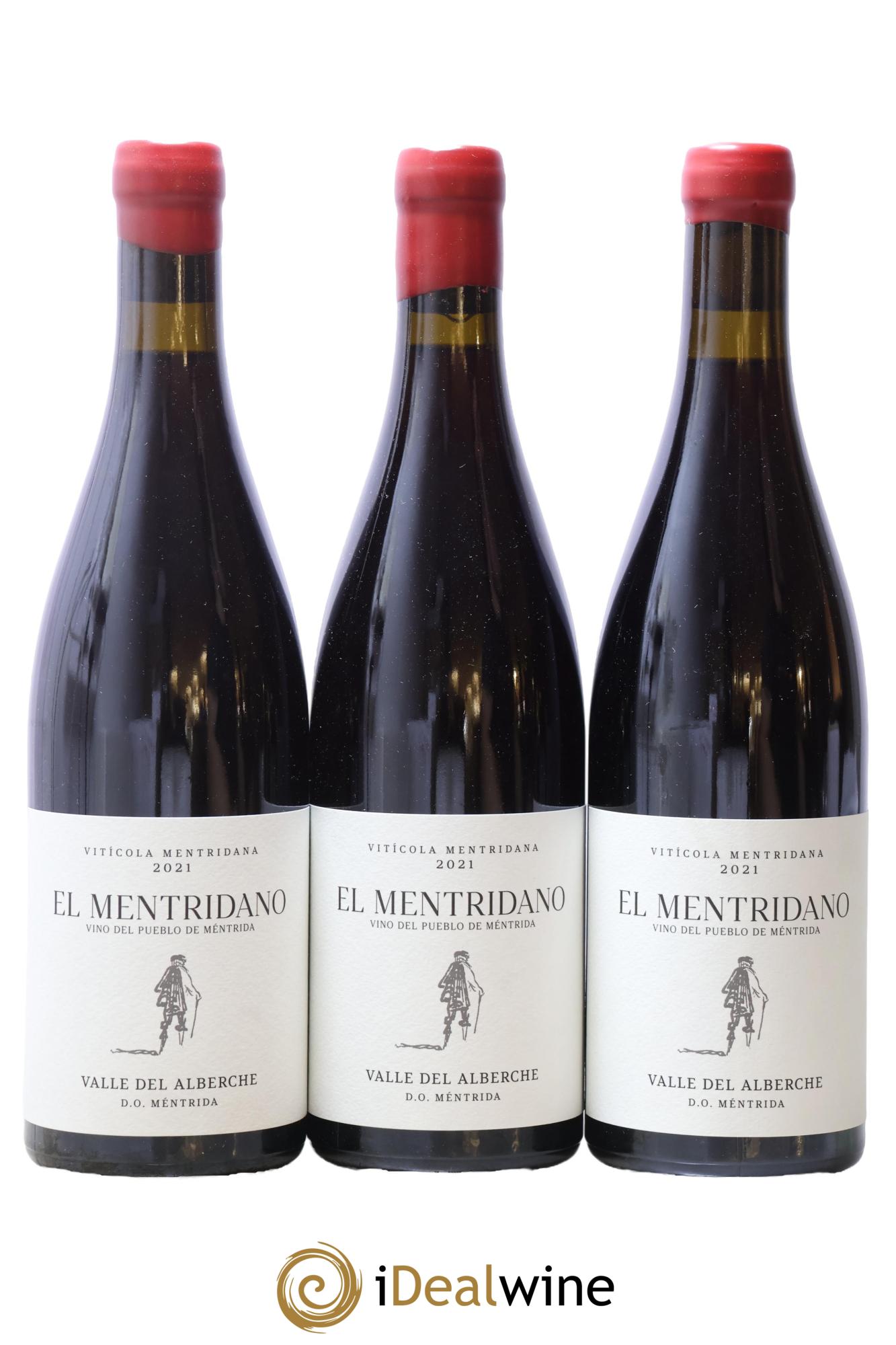 Mentridà DO Viticola Mentridana (anciennement Daniel Jimenez-Landi) El Mentridano 2021 - Lot de 3 bouteilles - 0