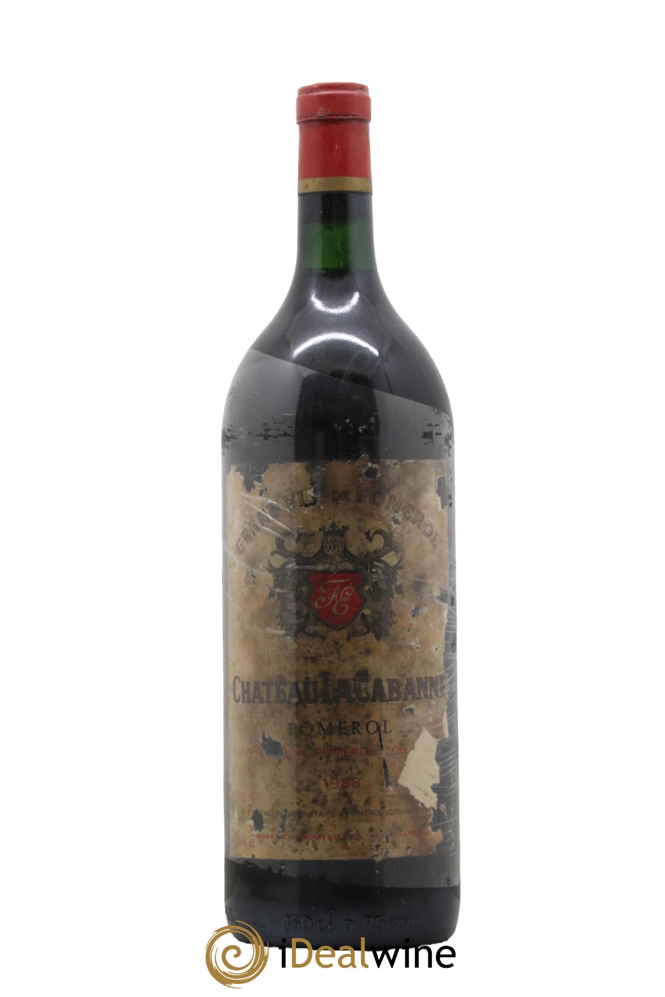 Château la Cabanne 1988 - Lot de 1 magnum - 0