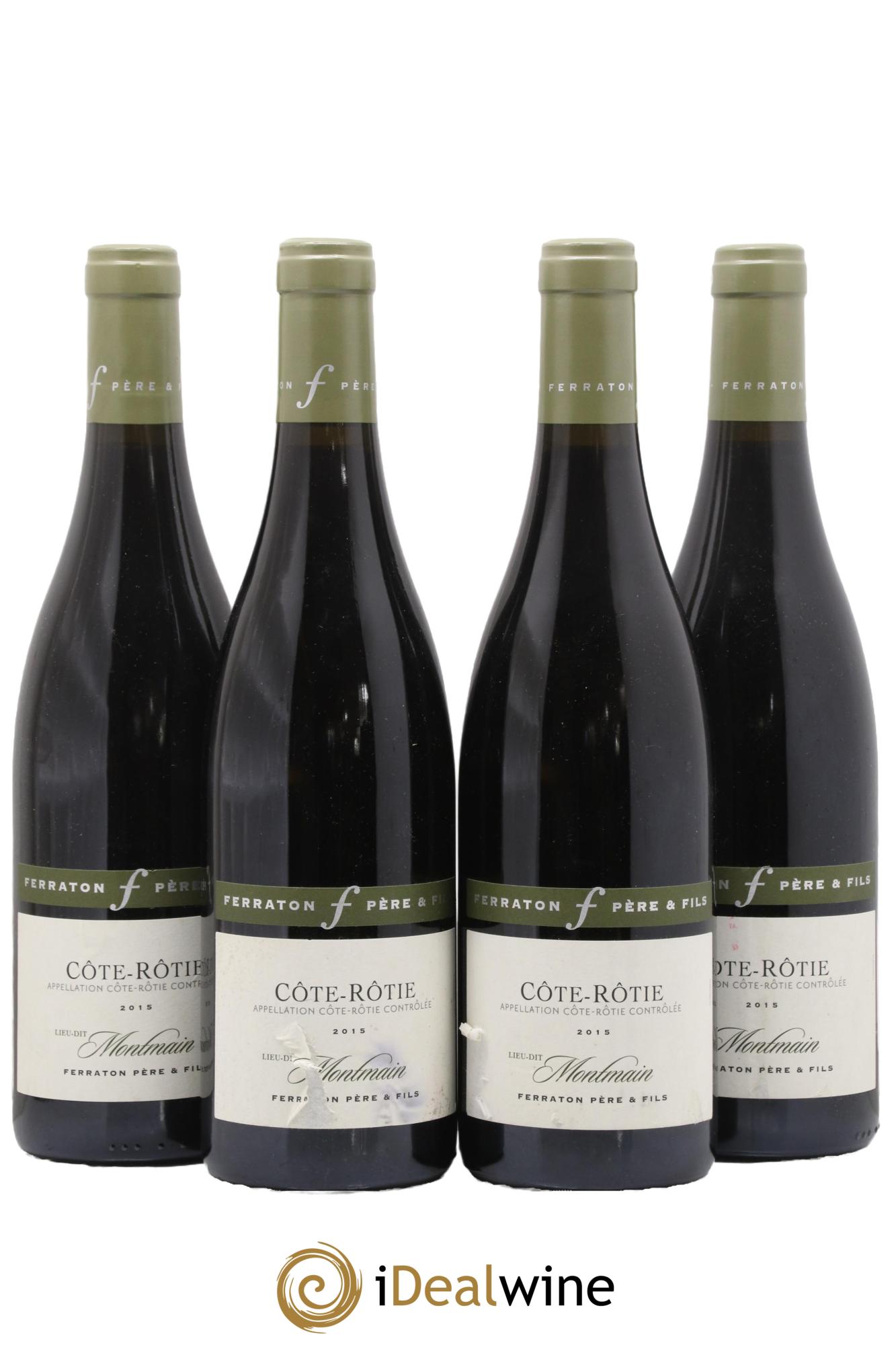 Côte-Rôtie Montmains Ferraton Père et Fils 2015 - Lot de 4 bouteilles - 0