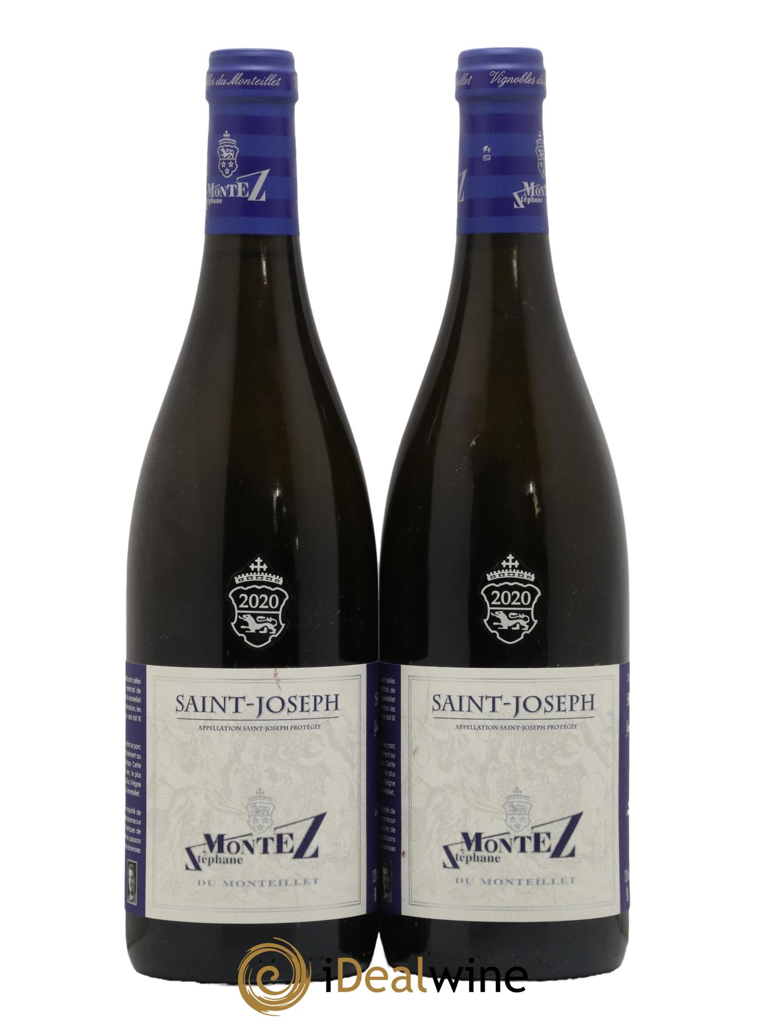 Saint-Joseph Monteillet (Domaine du) - Stéphane Montez 2020 - Lot of 2 bottles - 0