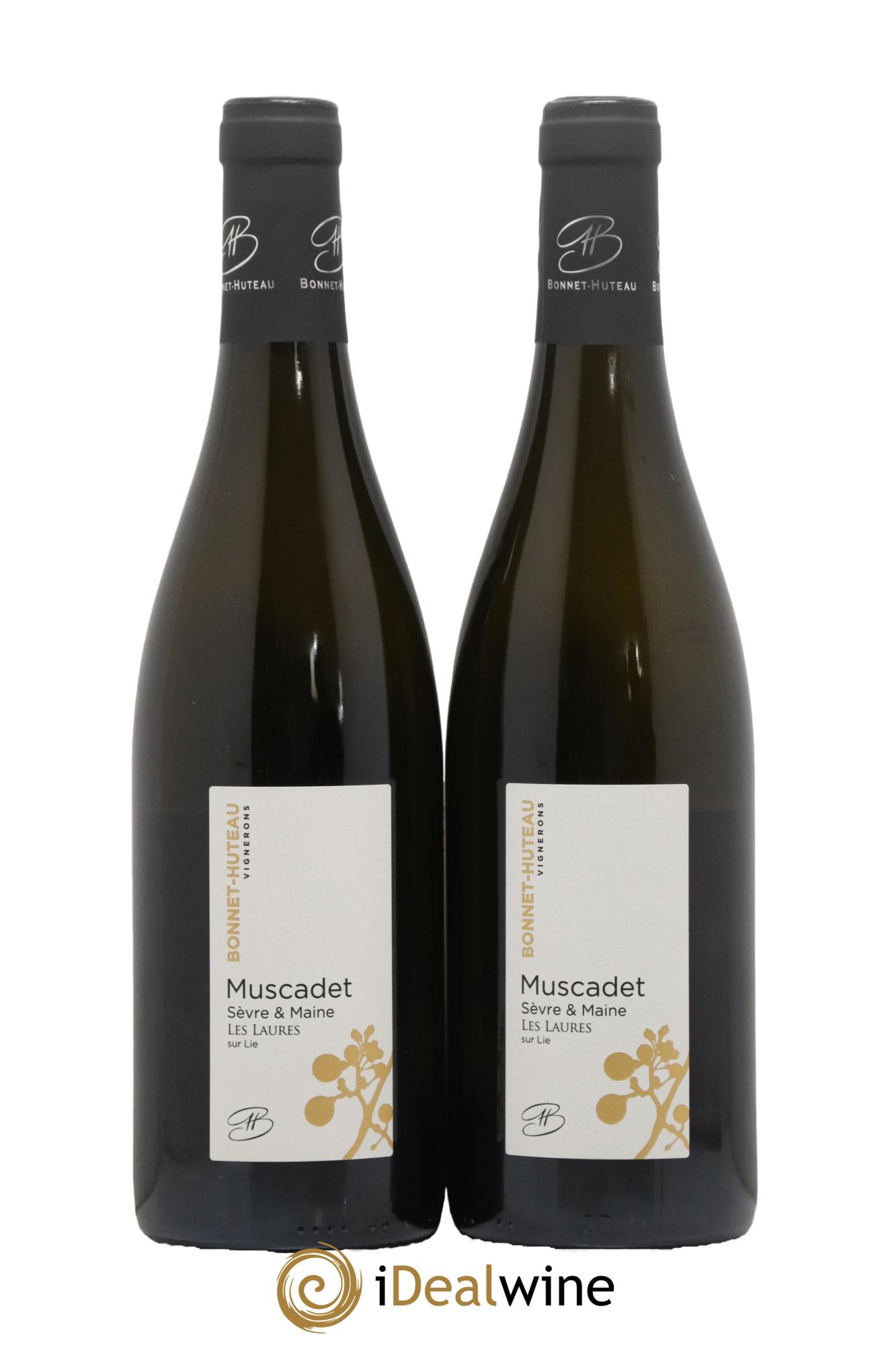 Muscadet-Sèvre-et-Maine Les Laures Bonnet-Huteau 2021 - Lot de 2 bouteilles - 0