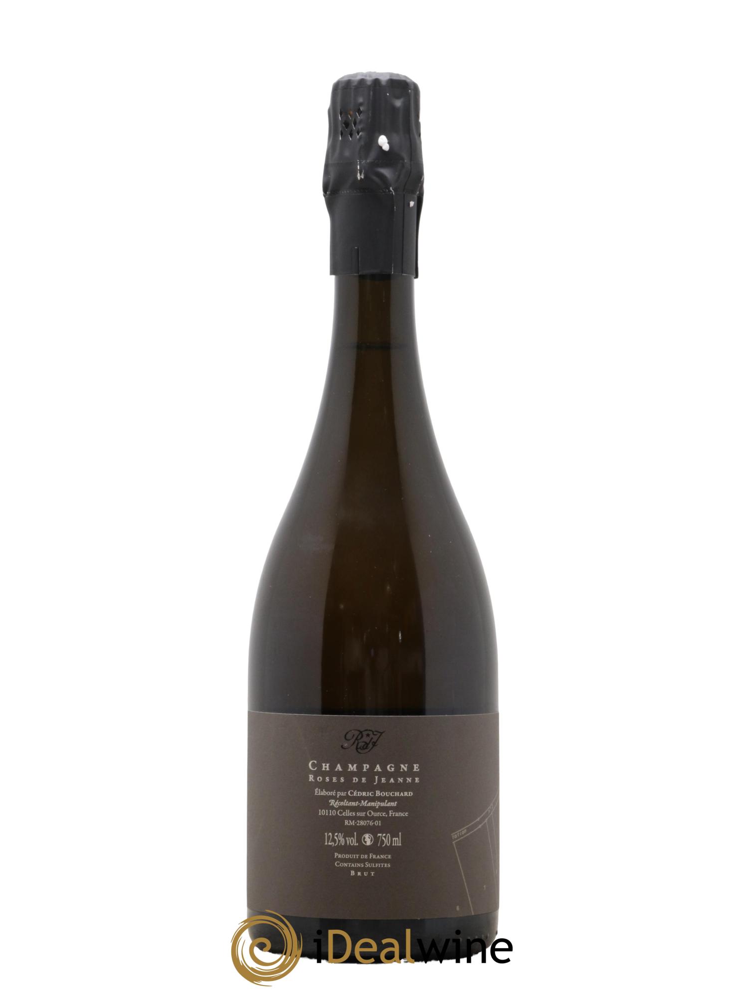 Roses de Jeanne Côte de Val Vilaine Blanc de Noirs Cédric Bouchard 2020 - Lot of 1 bottle - 1