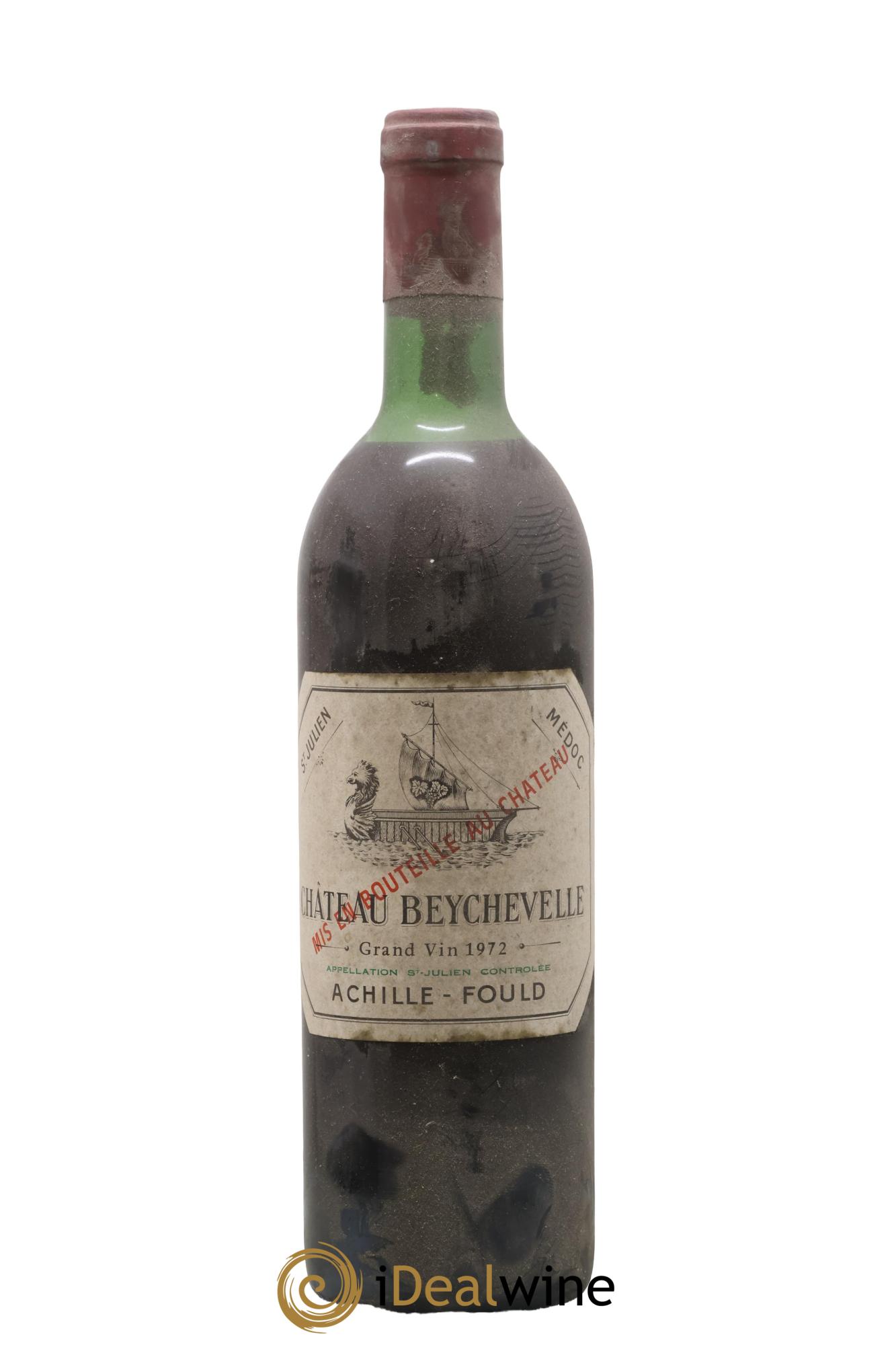 Château Beychevelle 4ème Grand Cru Classé 1972 - Lot of 1 bottle - 0