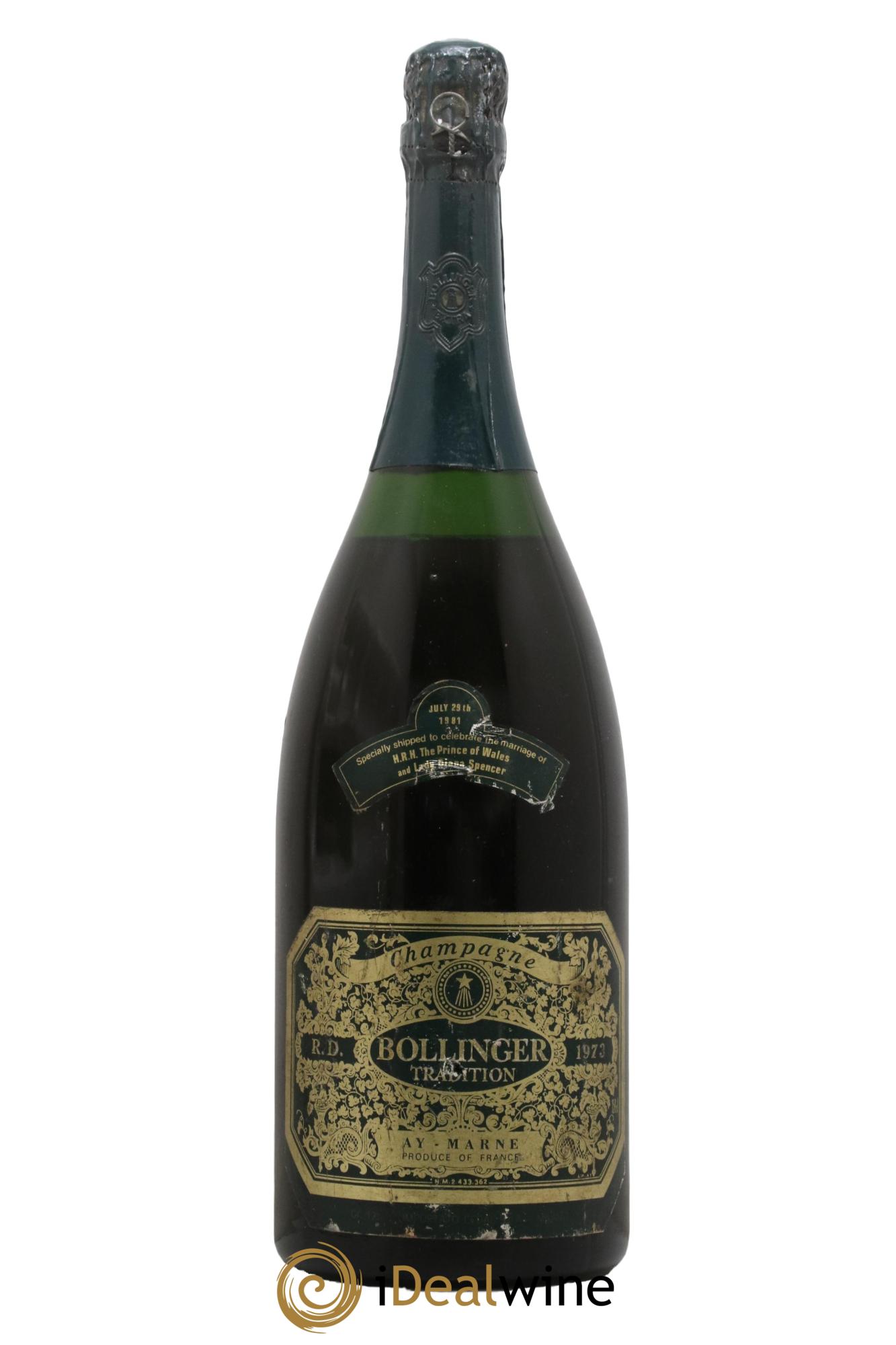 R.D. Extra-Brut Bollinger 1973 - Lot of 1 magnum - 0