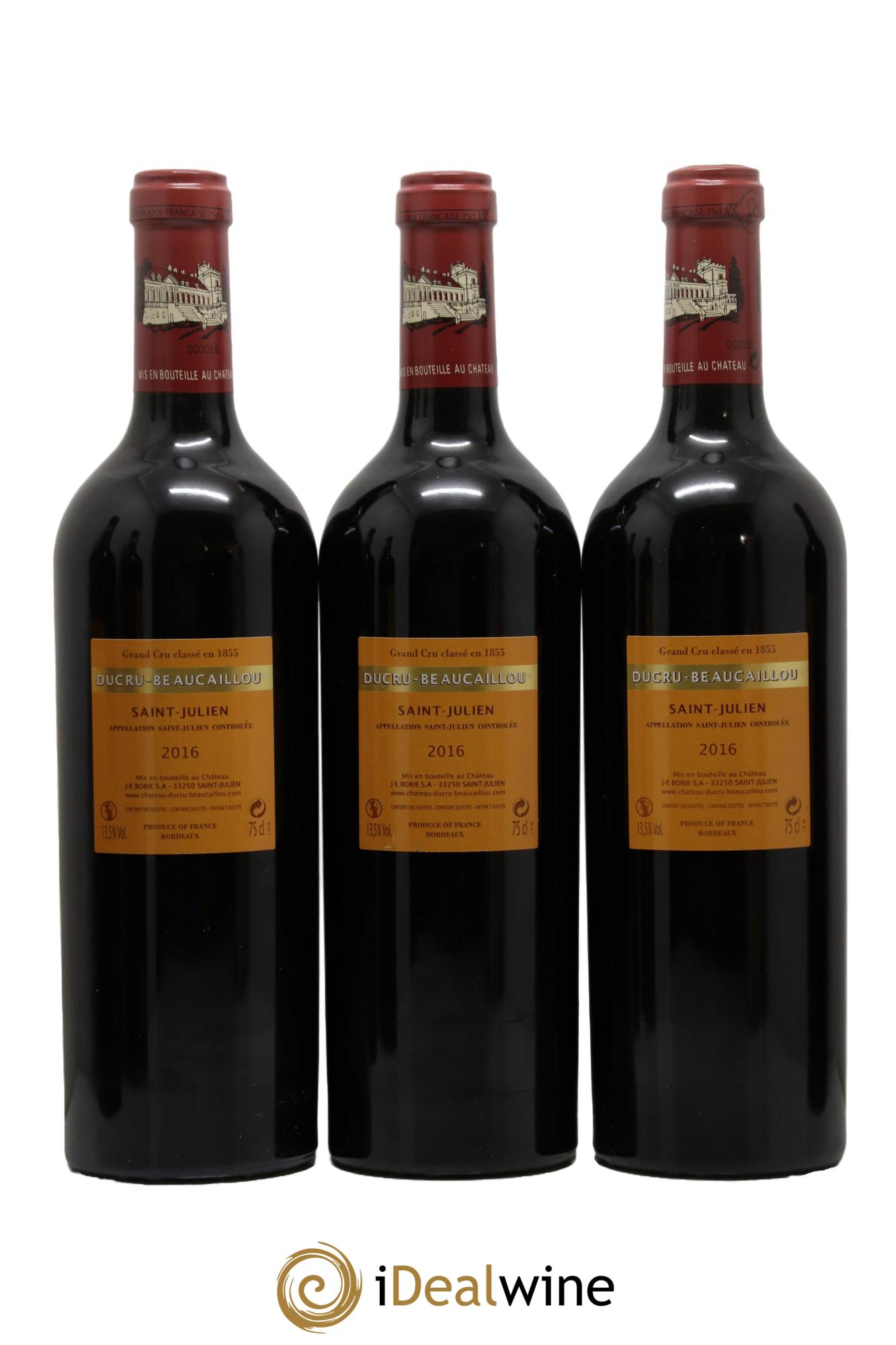 Château Ducru Beaucaillou 2ème Grand Cru Classé 2016 - Lotto di 6 bottiglie - 4