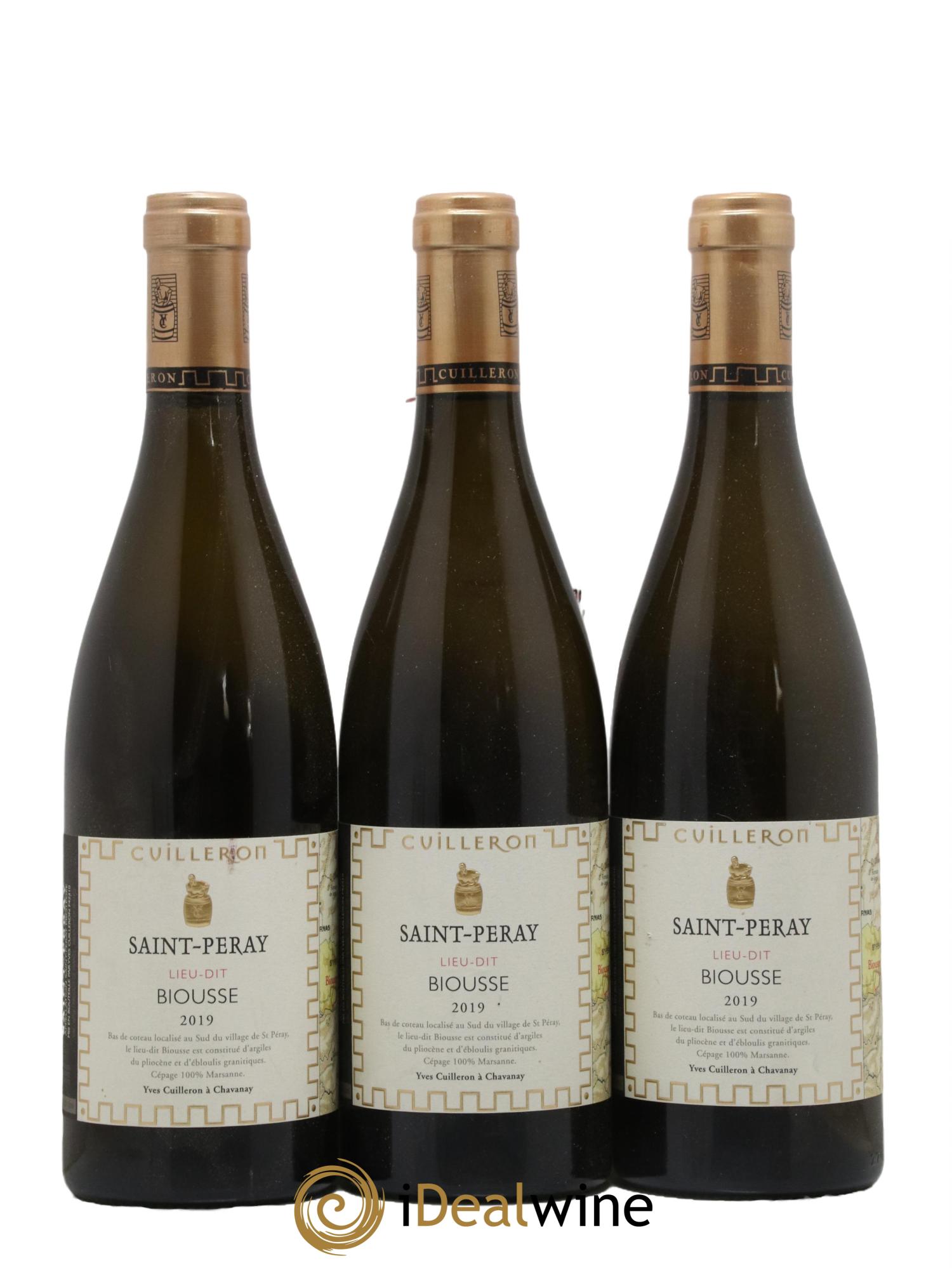 Saint-Péray Biousse Yves Cuilleron (Domaine) 2019 - Posten von 3 Flaschen - 0